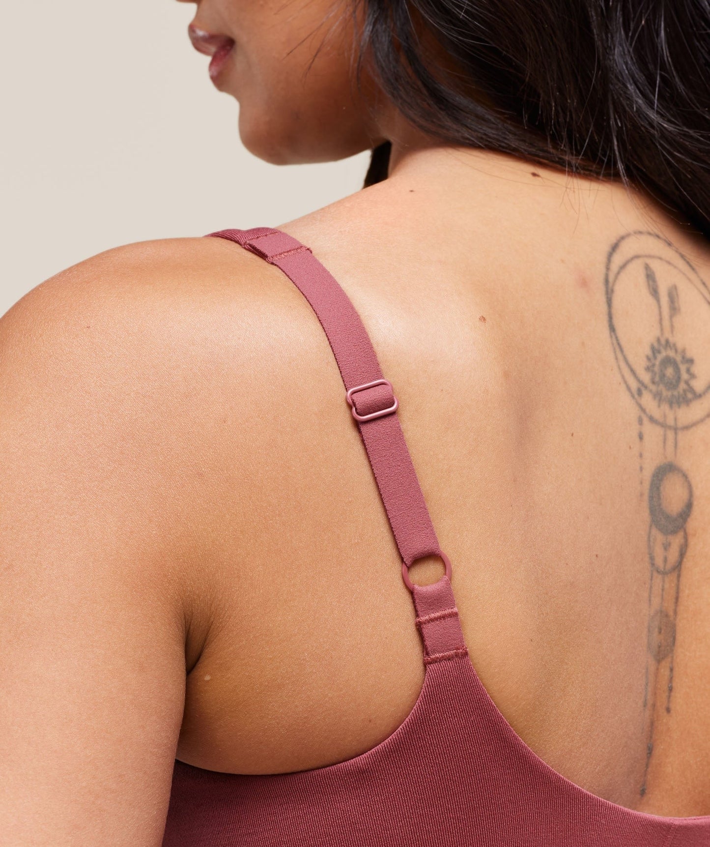 Gymshark Soft Sculpt Tank With Shelf - Washed Berry Pink