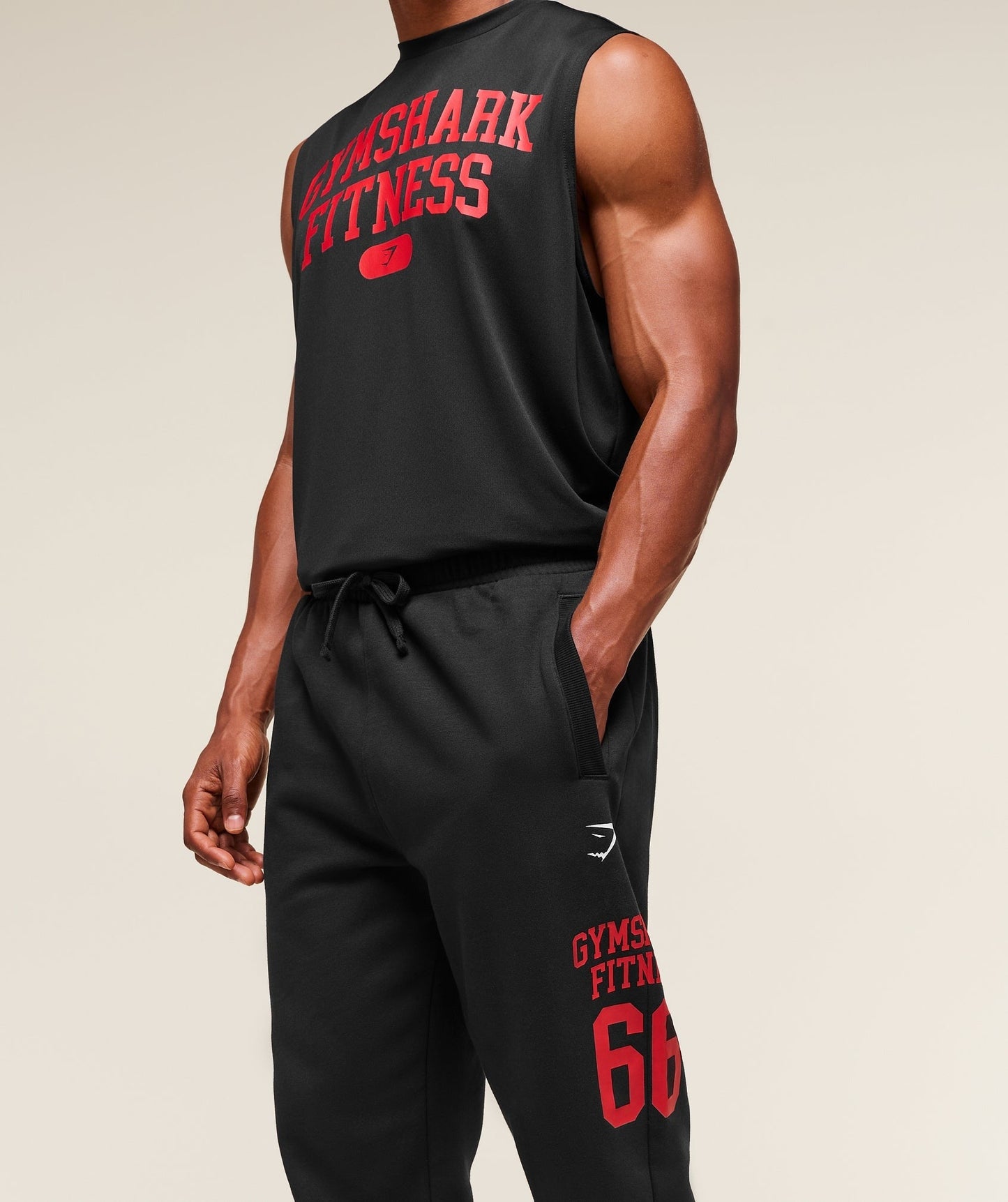 Gymshark Campus Oversized Jogger - Black