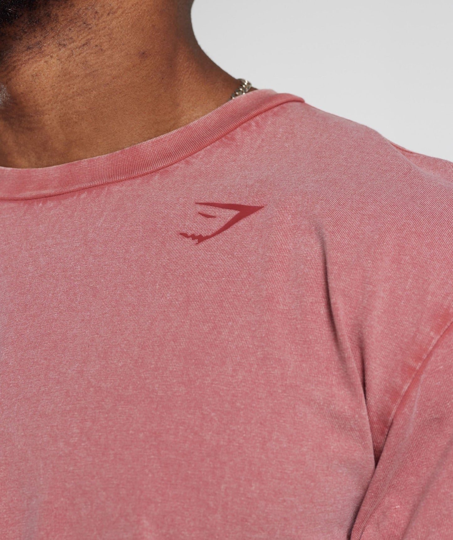 Gymshark Power Washed T-Shirt - Sundried Red
