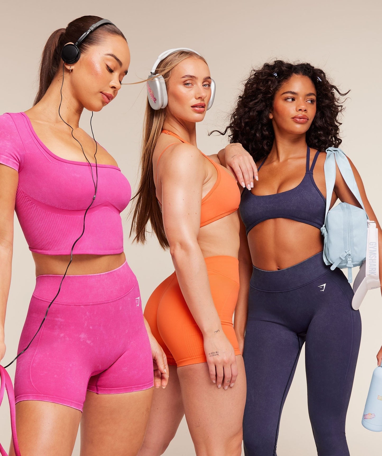 Gymshark x Bratz Crop Top - Super-Set Pink/Wash