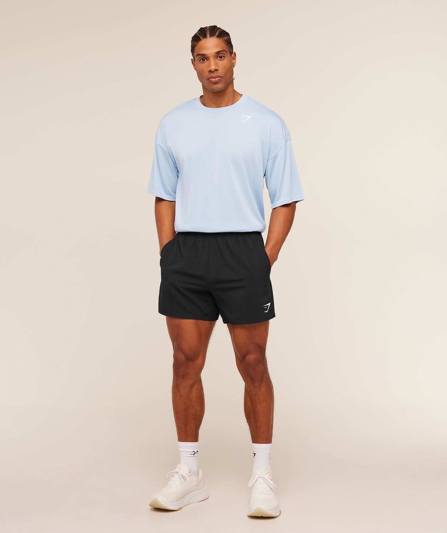 Gymshark Arrival Oversized T-Shirt - Chilled Blue