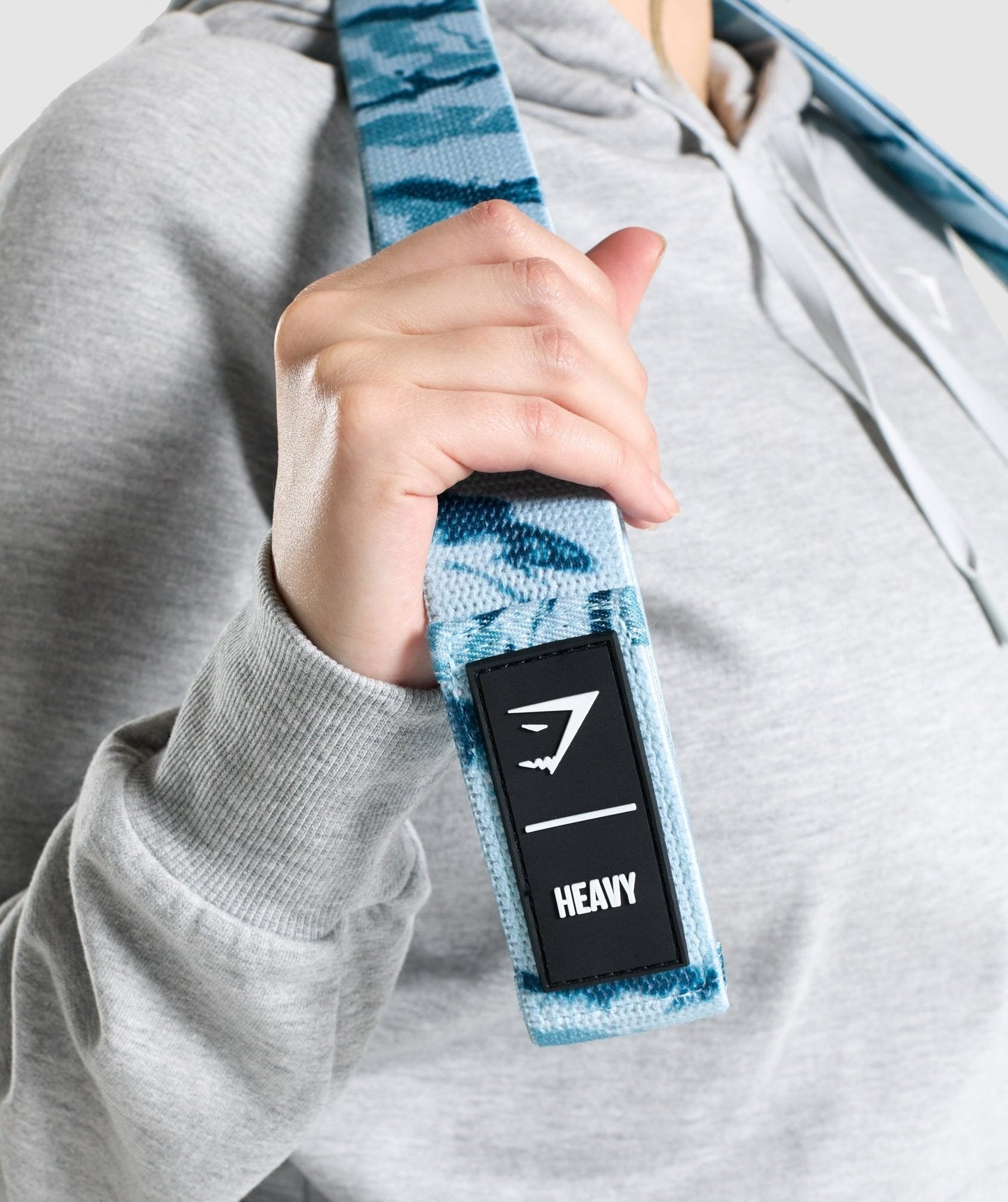 Gymshark Long Heavy Resistance Band - Blue Print