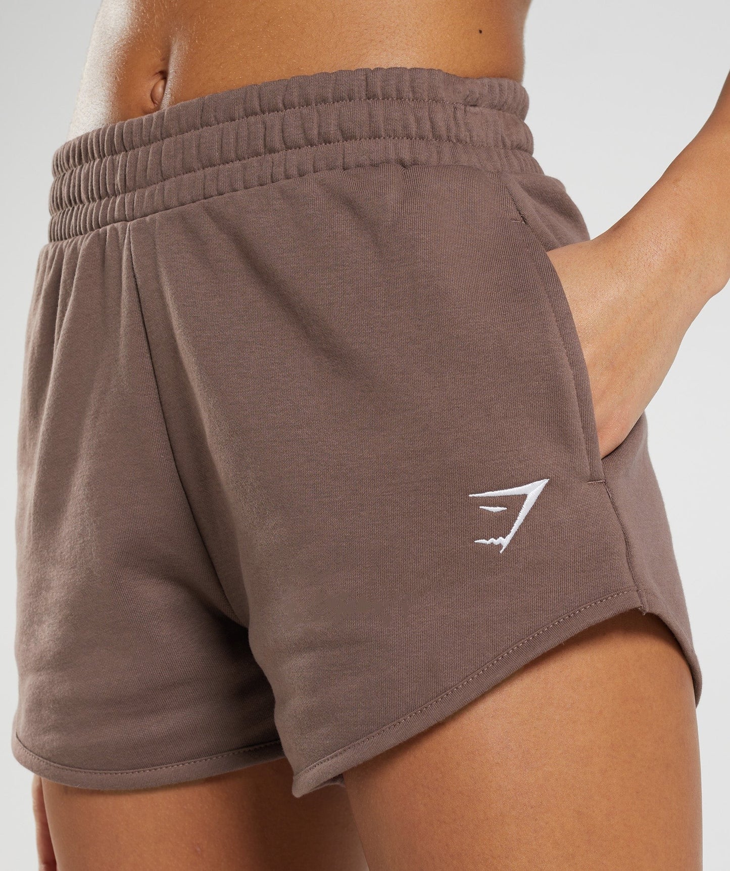Gymshark Training Sweat Shorts - Truffle Brown