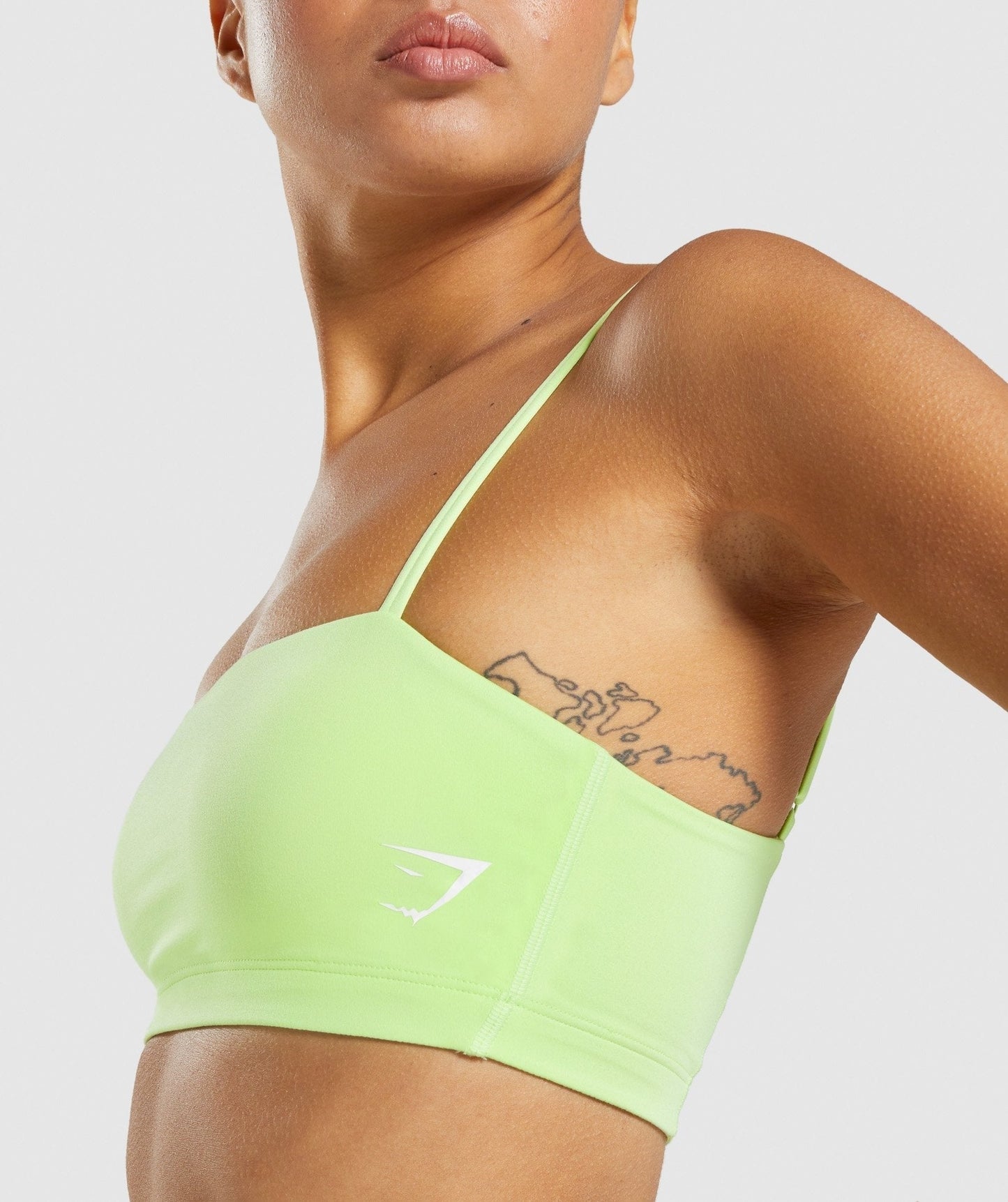 Gymshark Bandeau Sports Bra - Green
