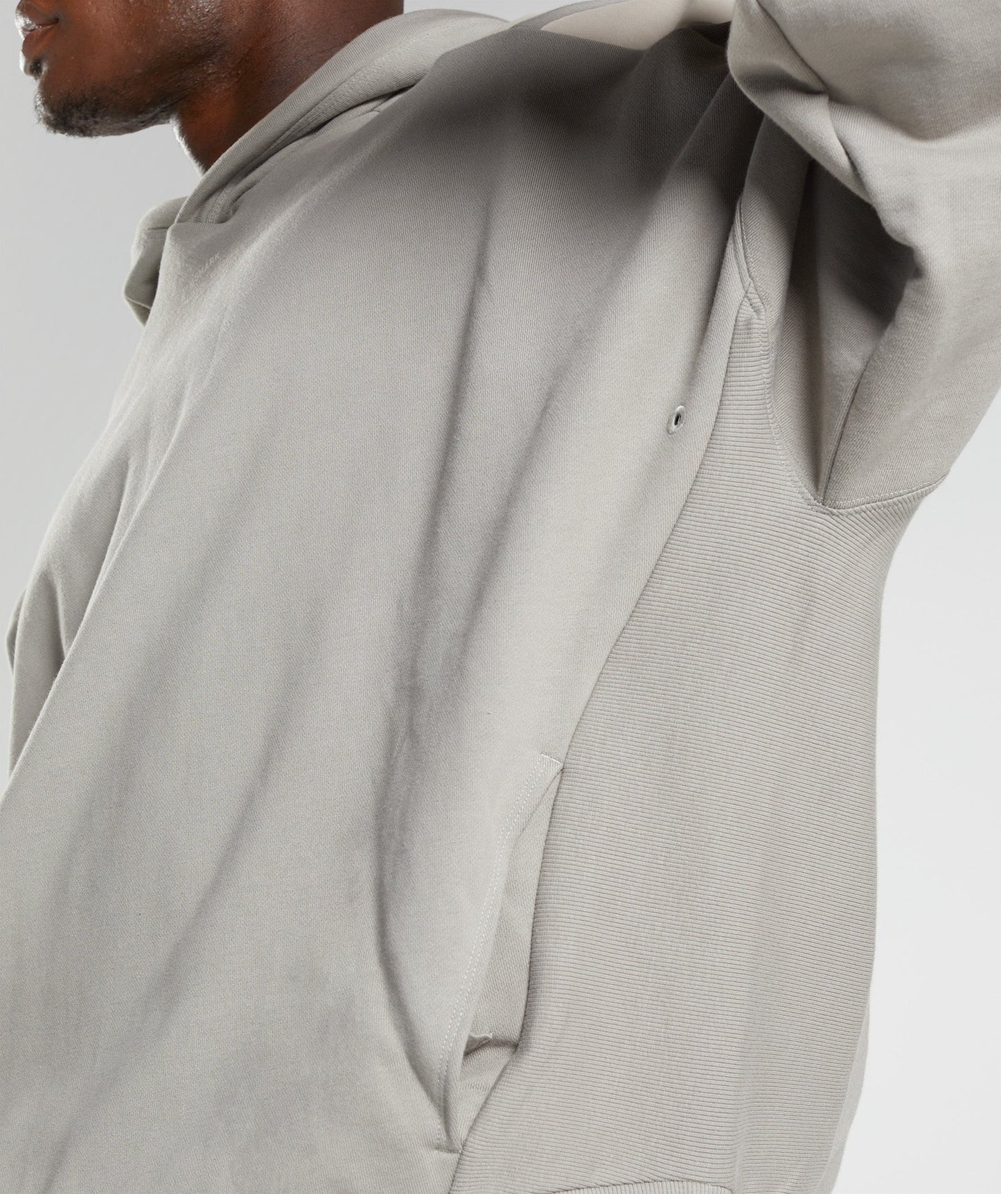 Gymshark GS10 Year Hoodie - Ecru Brown