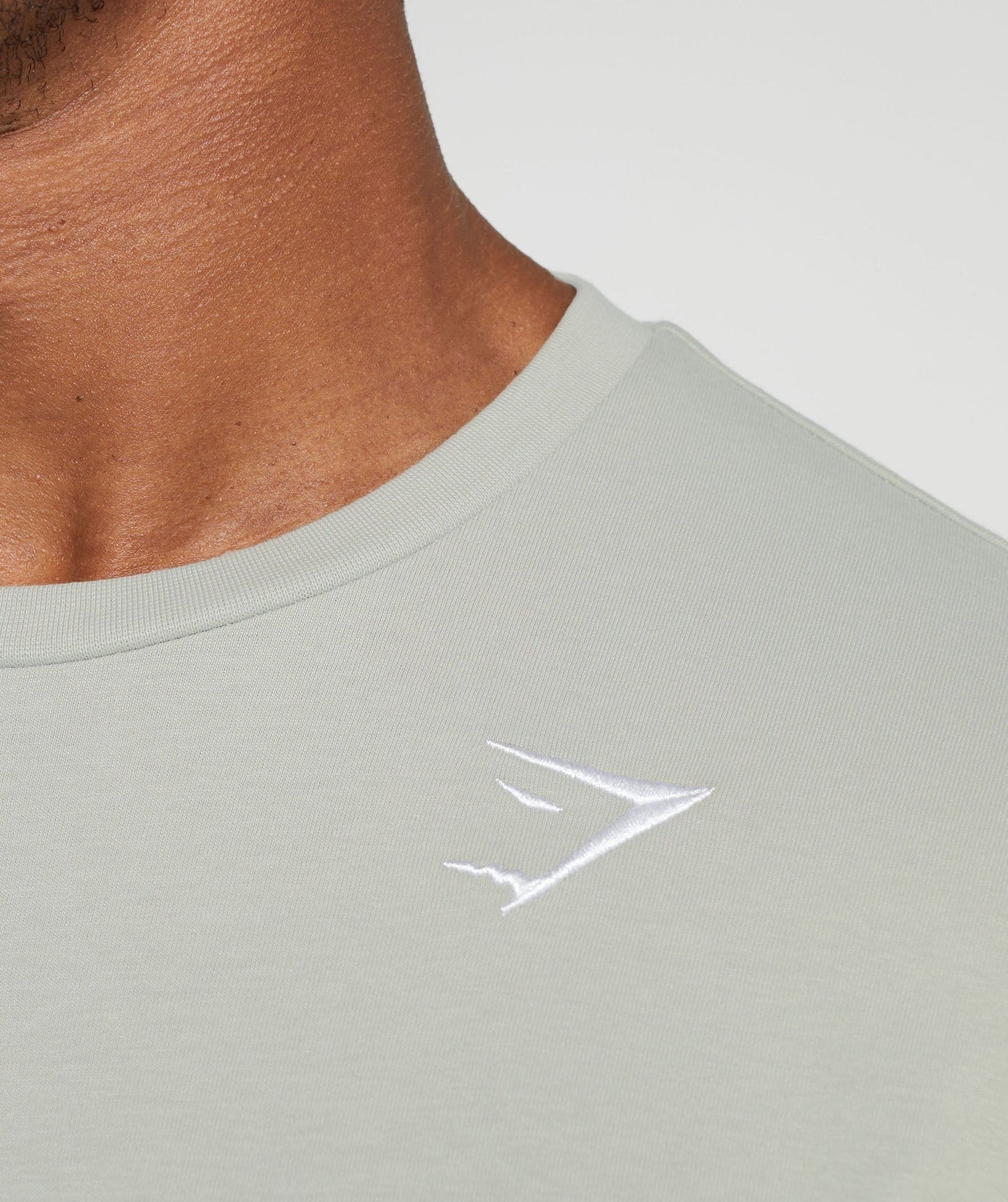 Gymshark Crest T-Shirt - Stone Grey