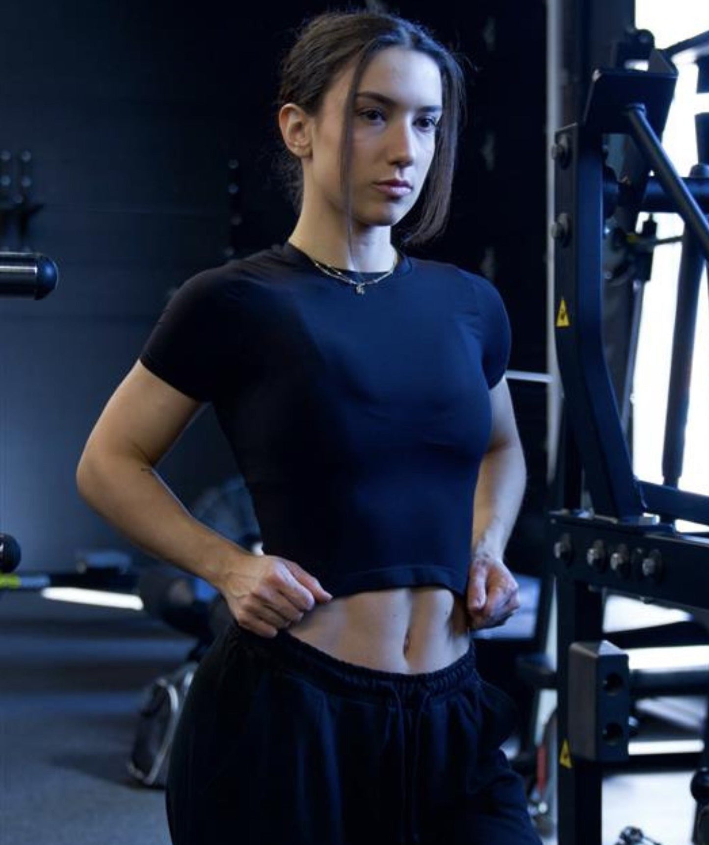 Gymshark FeatherForm Short Sleeve T-Shirt - Black