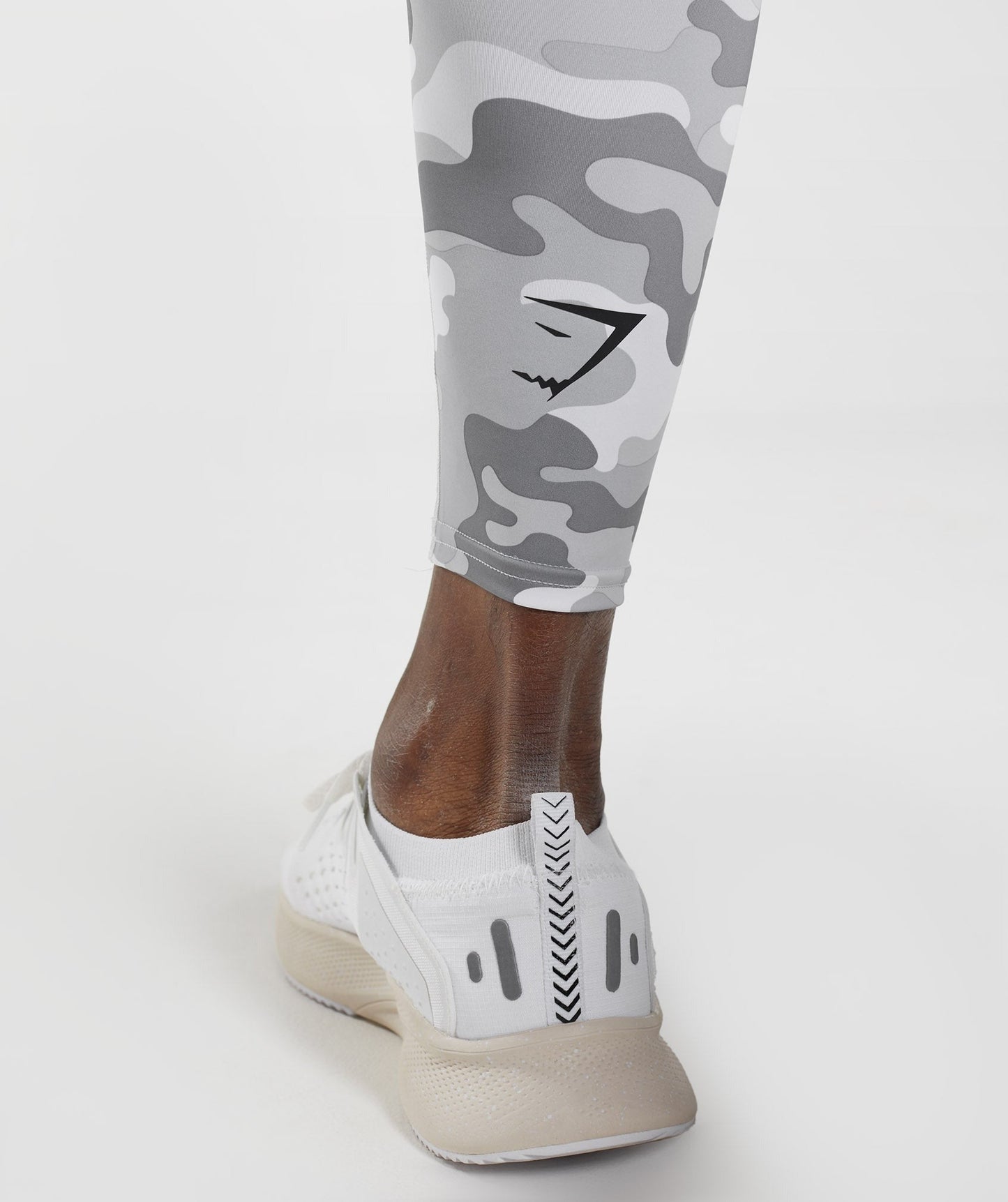 Gymshark Element Baselayer Leggings - Light Grey Print