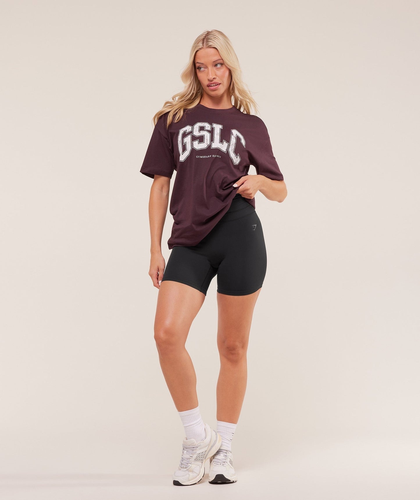 Gymshark GSLC Lifting Club Short Sleeve T-Shirt - Cherry Purple