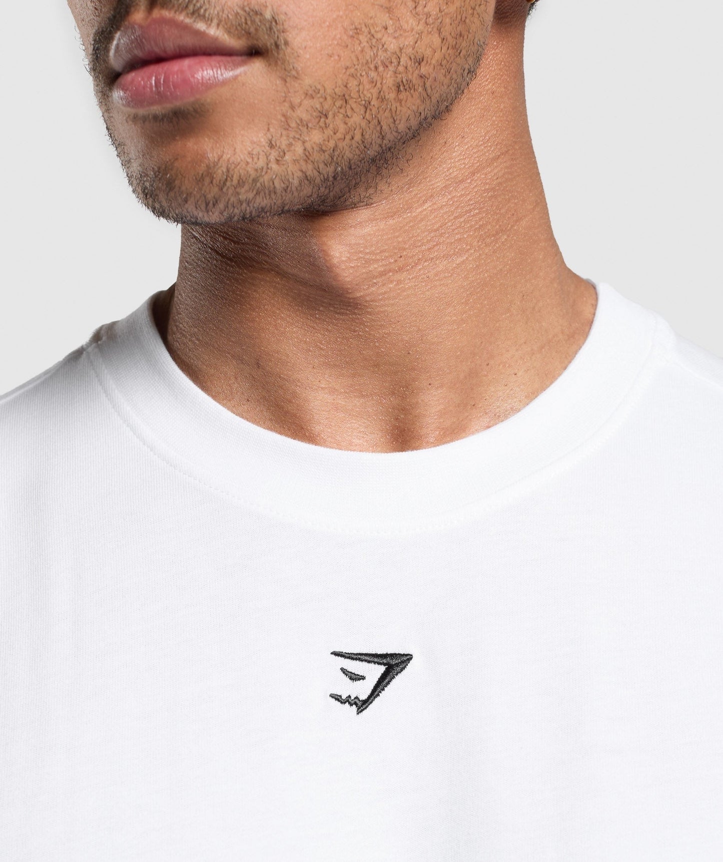 Gymshark Rest Day Essentials Boxy T-Shirt - White