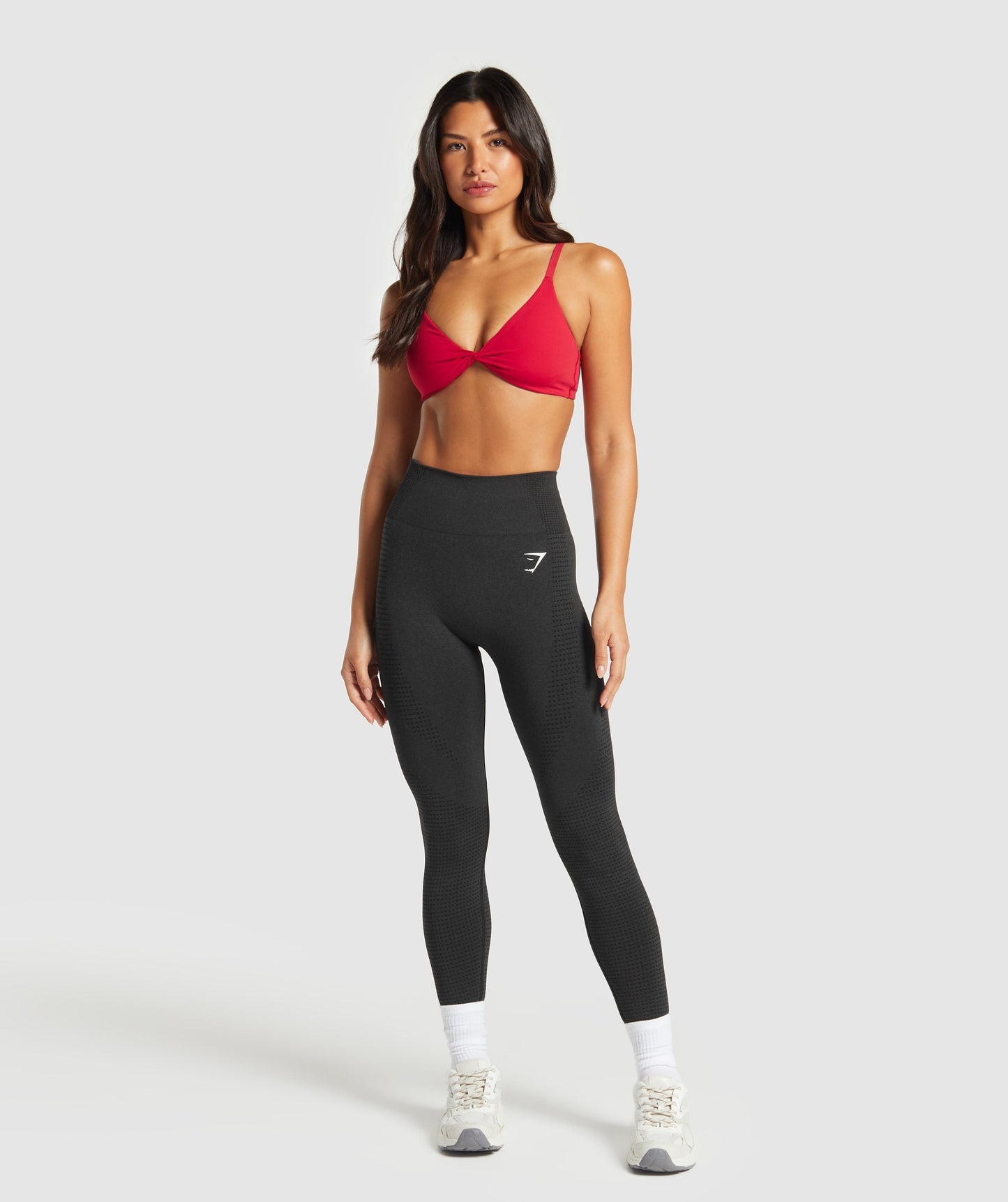 Gymshark Twist Front Bralette - Carmine Red