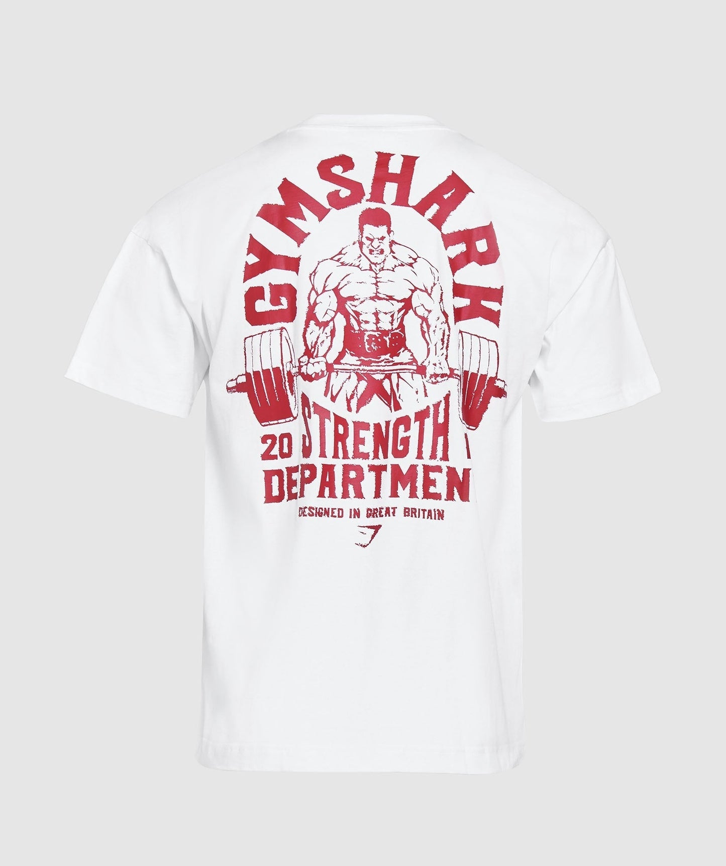 Gymshark Strength Department Graphic T-Shirt - White