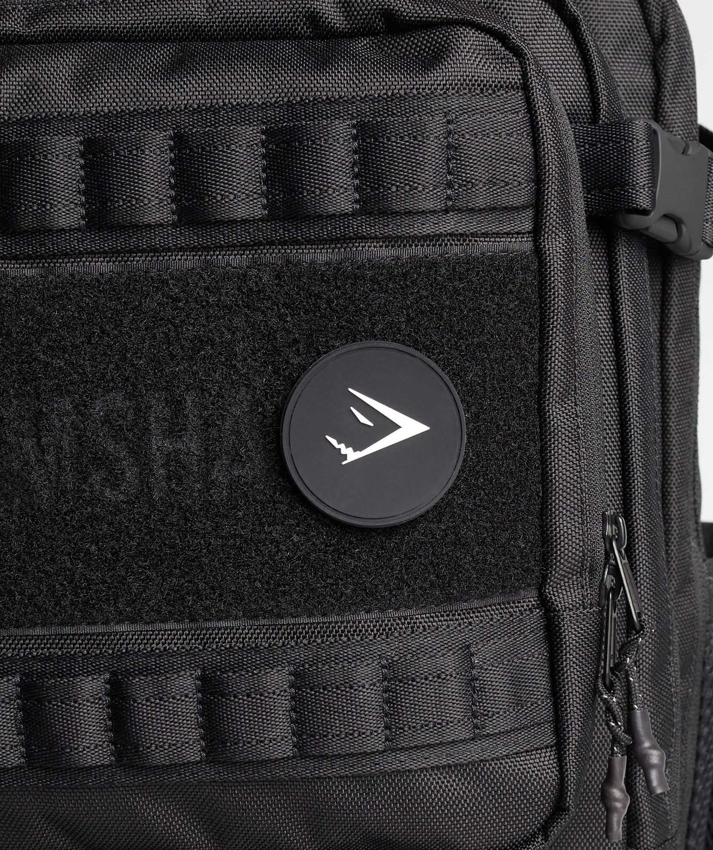 Gymshark Sharkhead Velcro Patch - Black