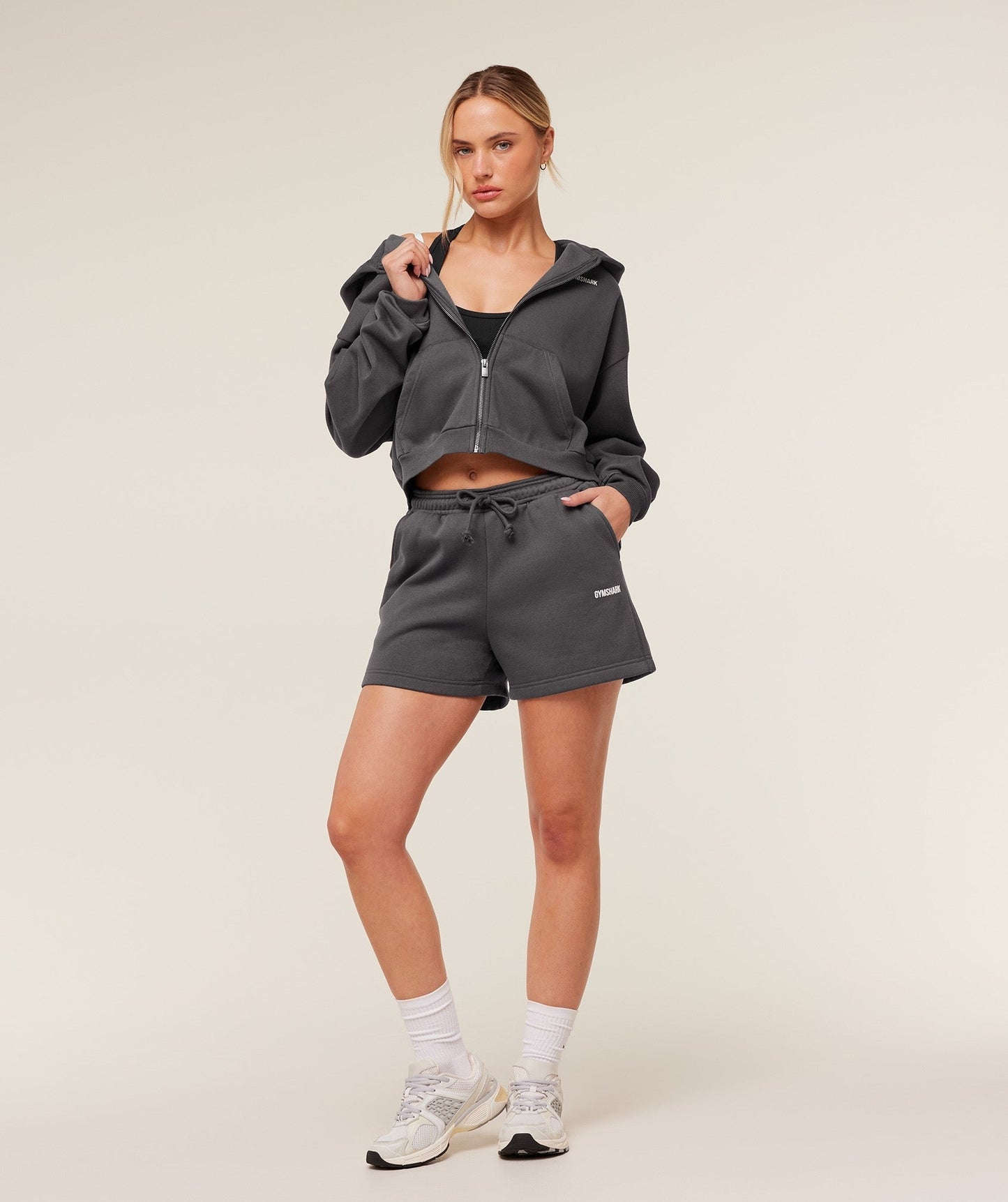 Gymshark Cosy Luxe Shorts - Grey