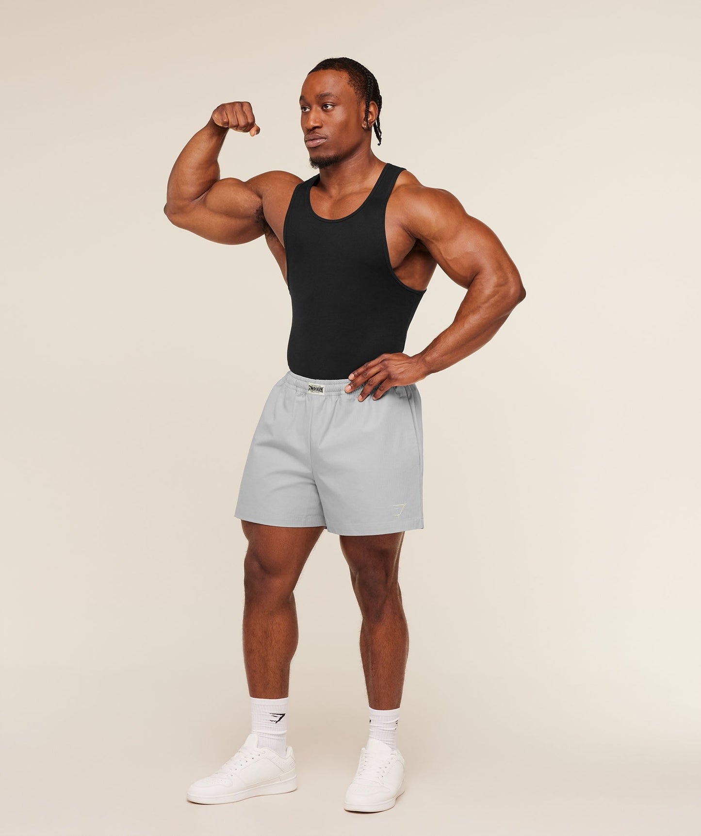 Gymshark Pumper Shorts 5" - Stratus Grey