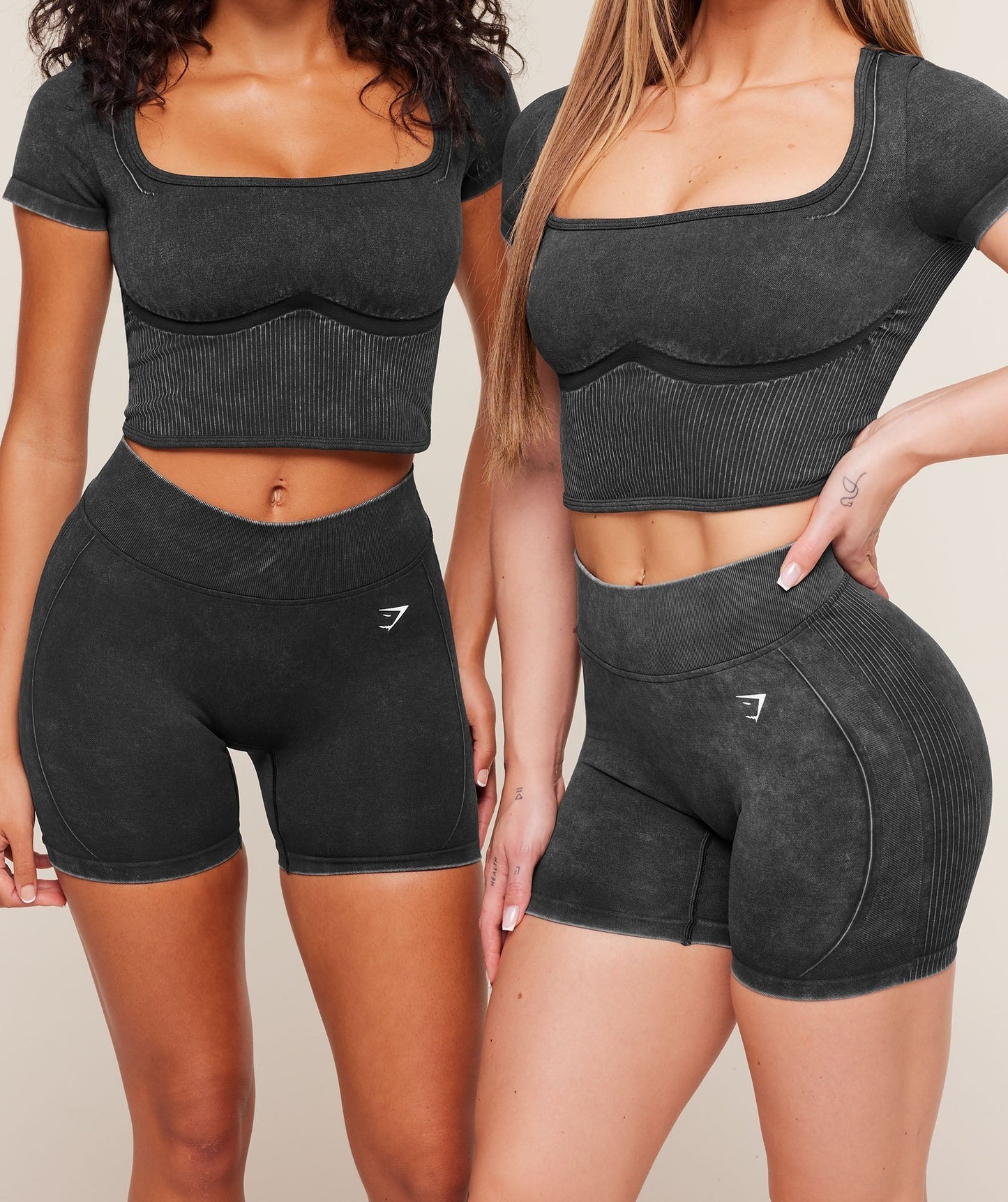 Gymshark x Bratz Shorts - Black/Wash