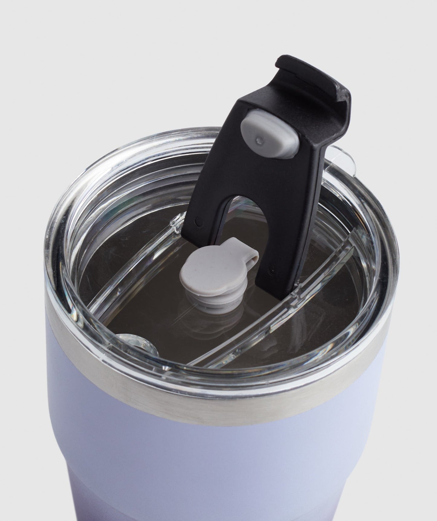 Gymshark Insulated Straw Cup - Mystic Lilac/Dewberry Purple