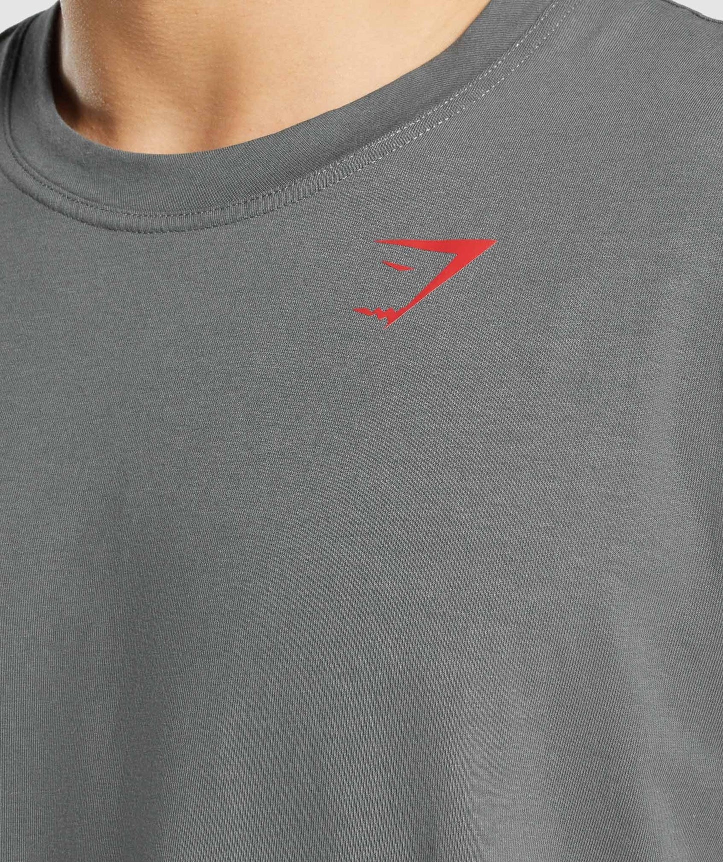 Gymshark Power T-Shirt - Charcoal Grey