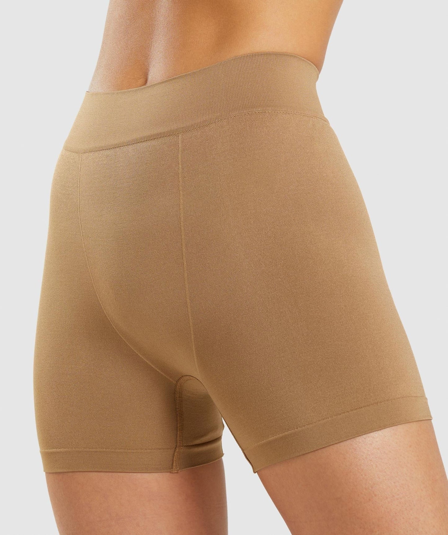 Gymshark Seamless Boxers - Golden Light Brown