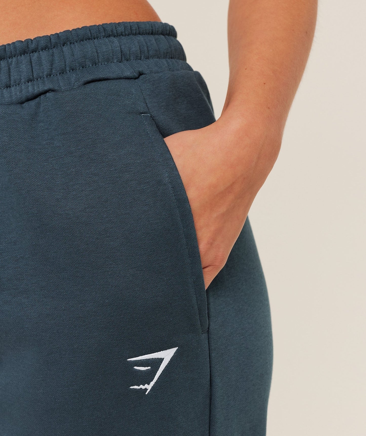 Gymshark Training Regular Fleece Joggers - GS Stealth Blue