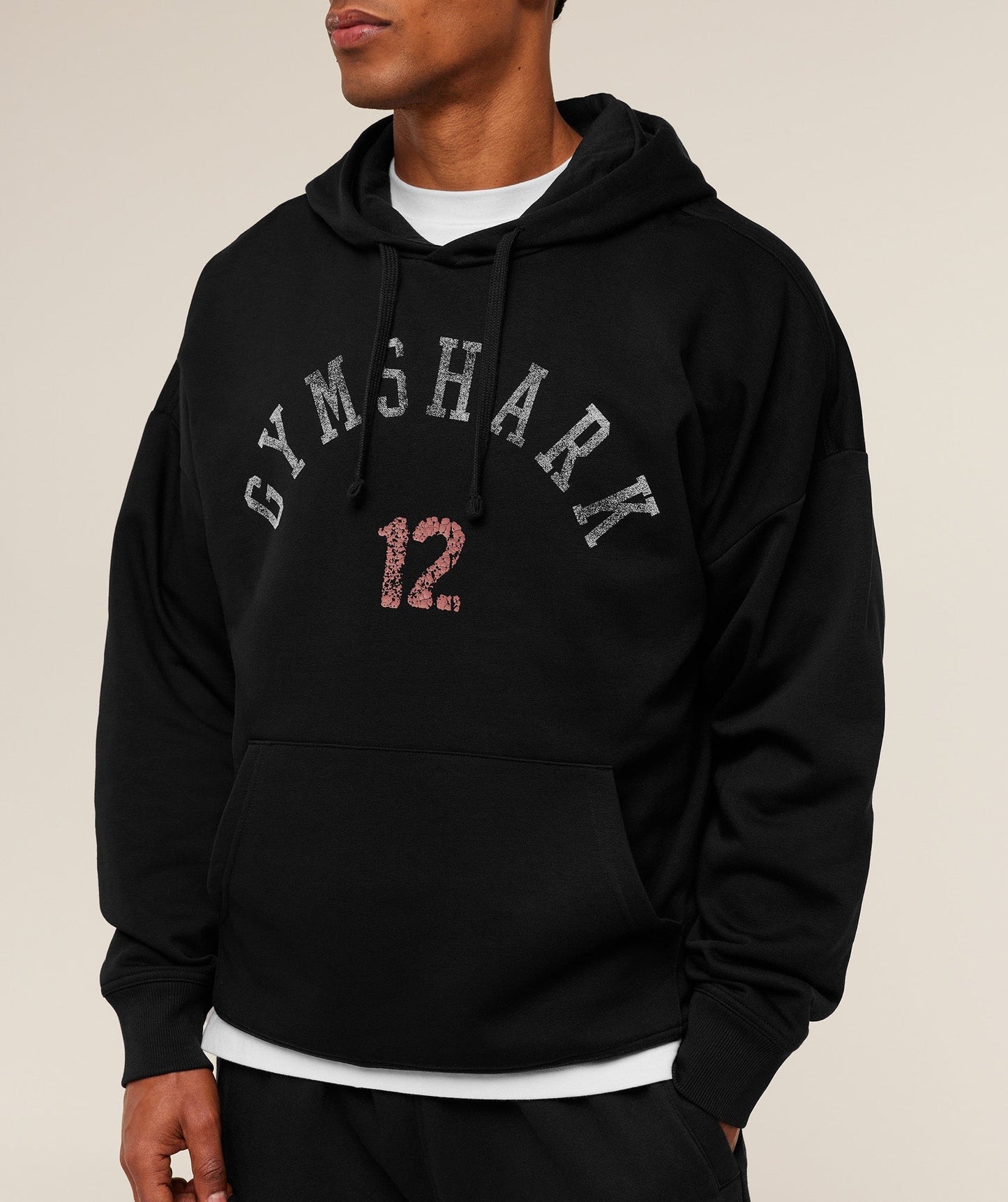 Gymshark 12 Graphic Hoodie - GS Black