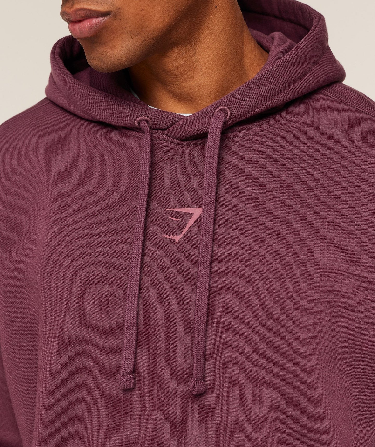 Gymshark Power Oversized Hoodie - GS Impact Burgundy