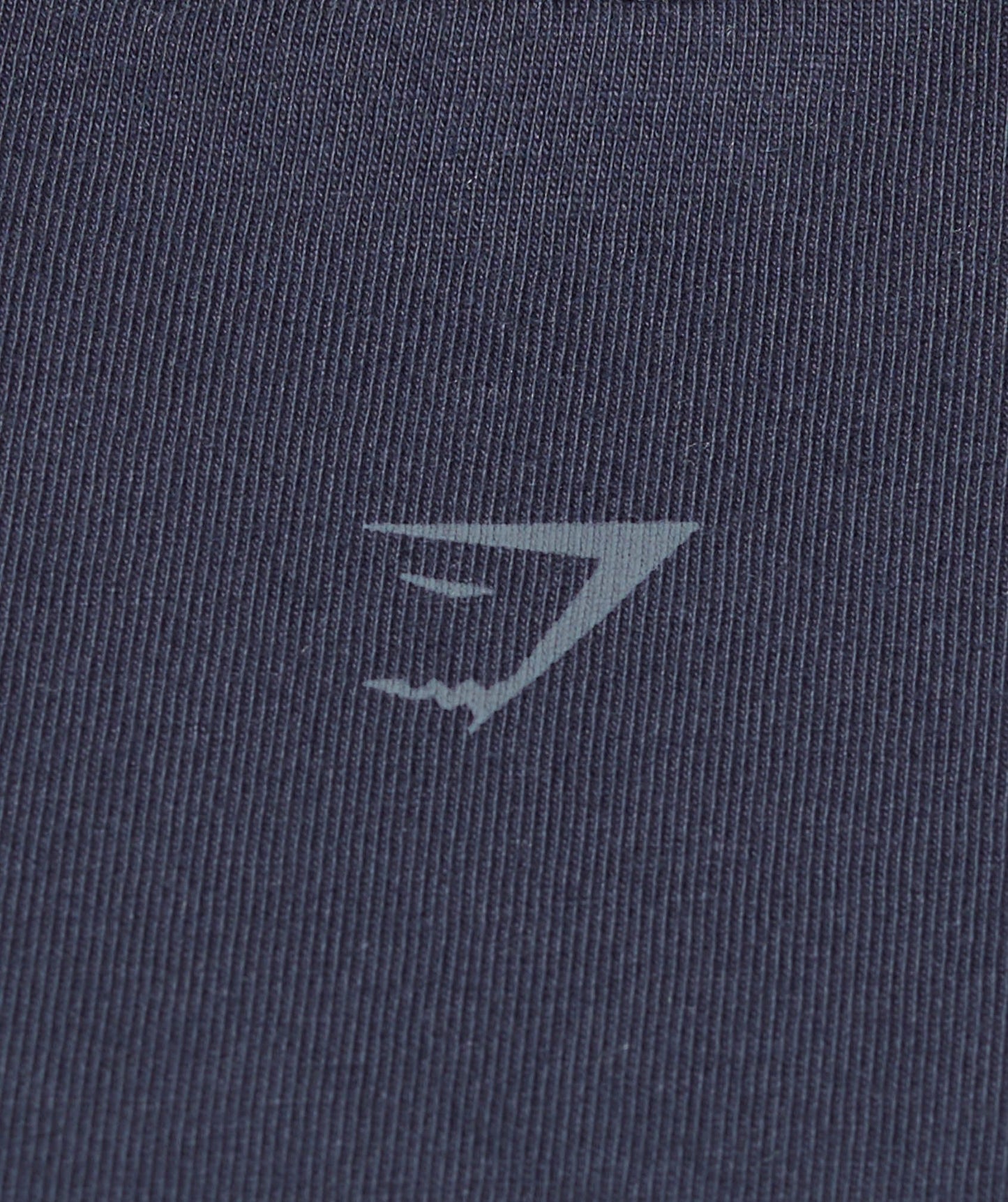 Gymshark Wordmark Graphic Long Sleeve Top - Heavy Blue