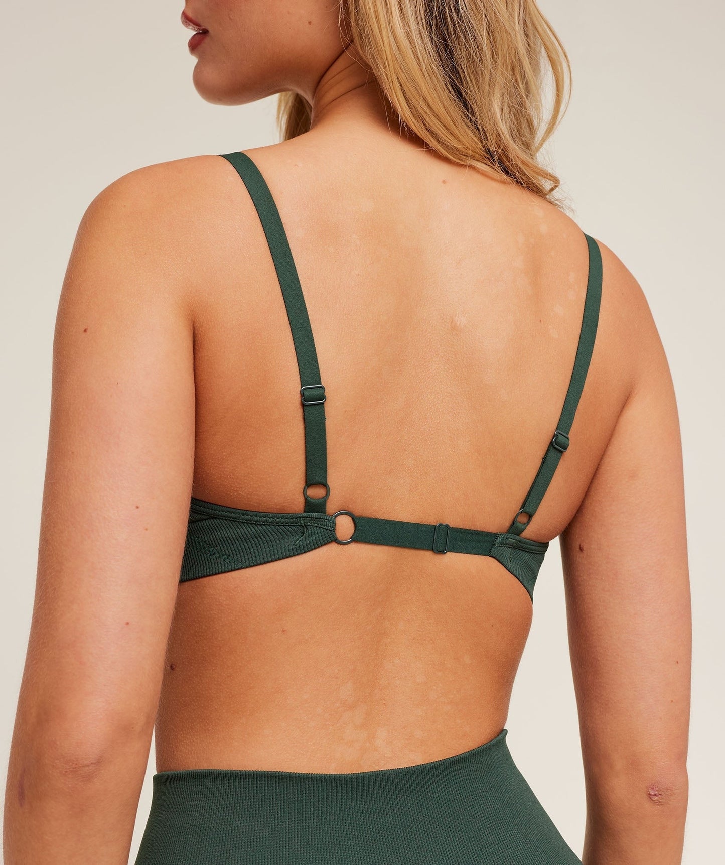 Gymshark Vital Sports Bra - Woodland Green Marl