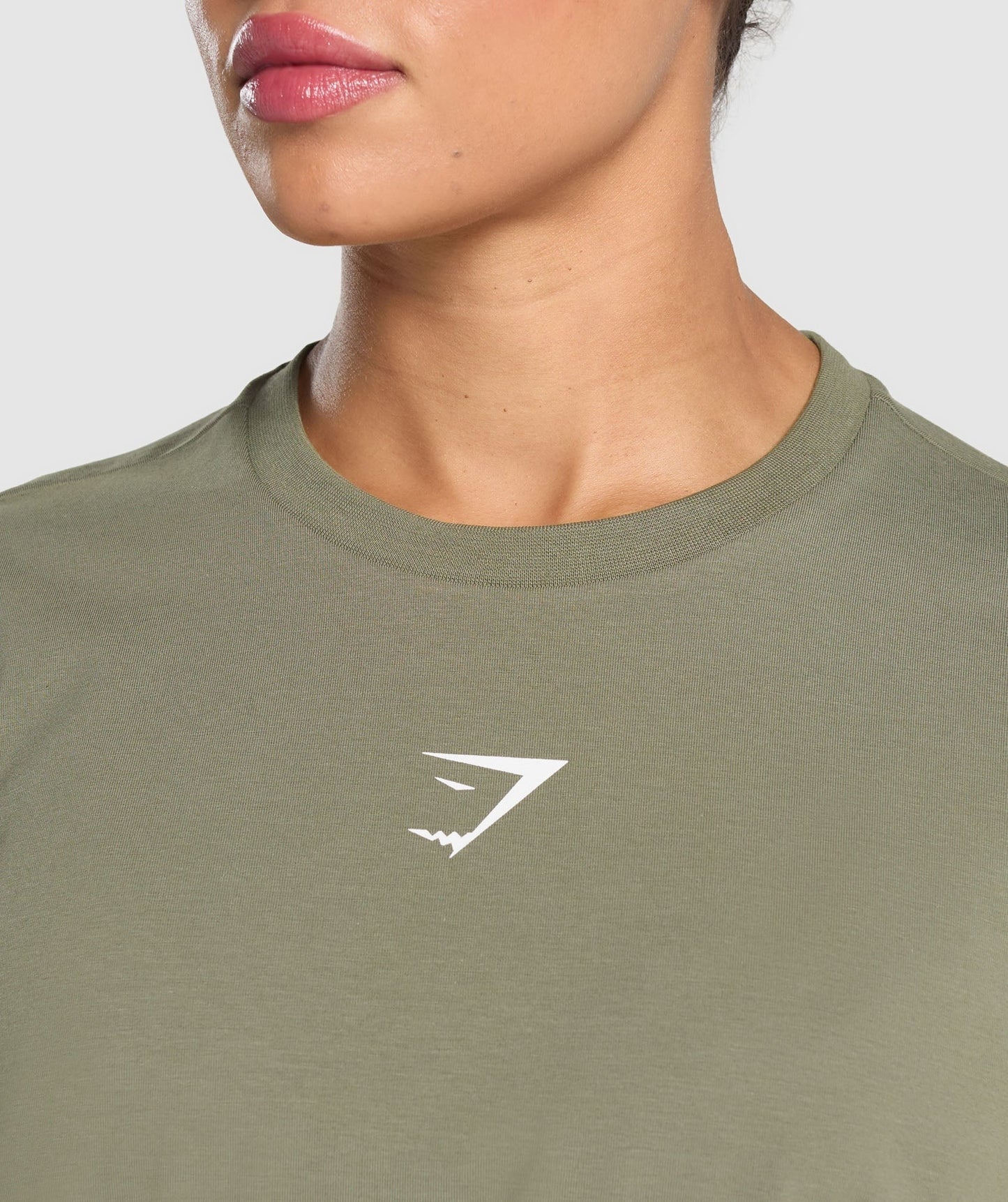 Gymshark GS66 Graphic Oversized T-Shirt - Base Green