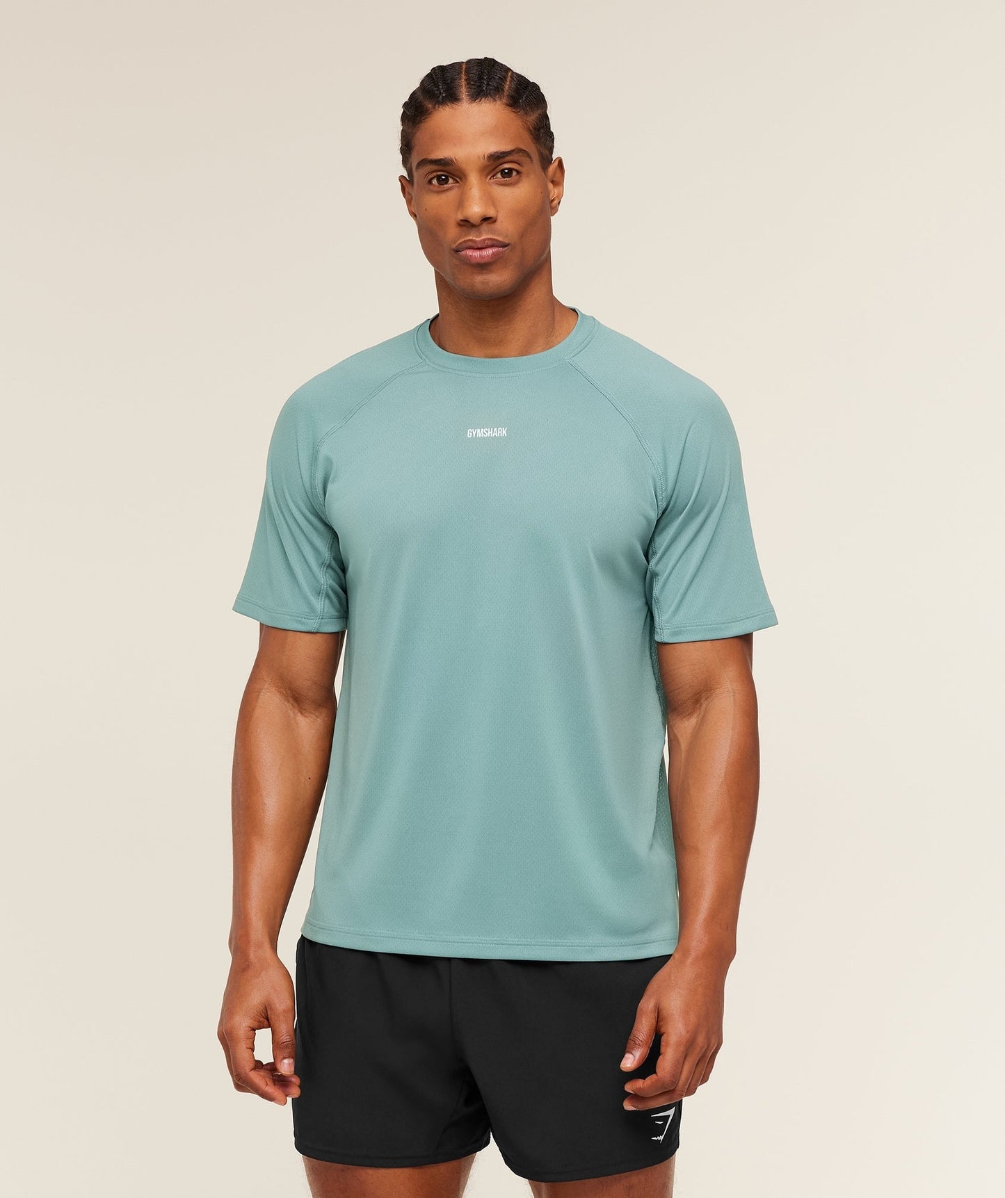 Gymshark Train T-Shirt - Storm Blue