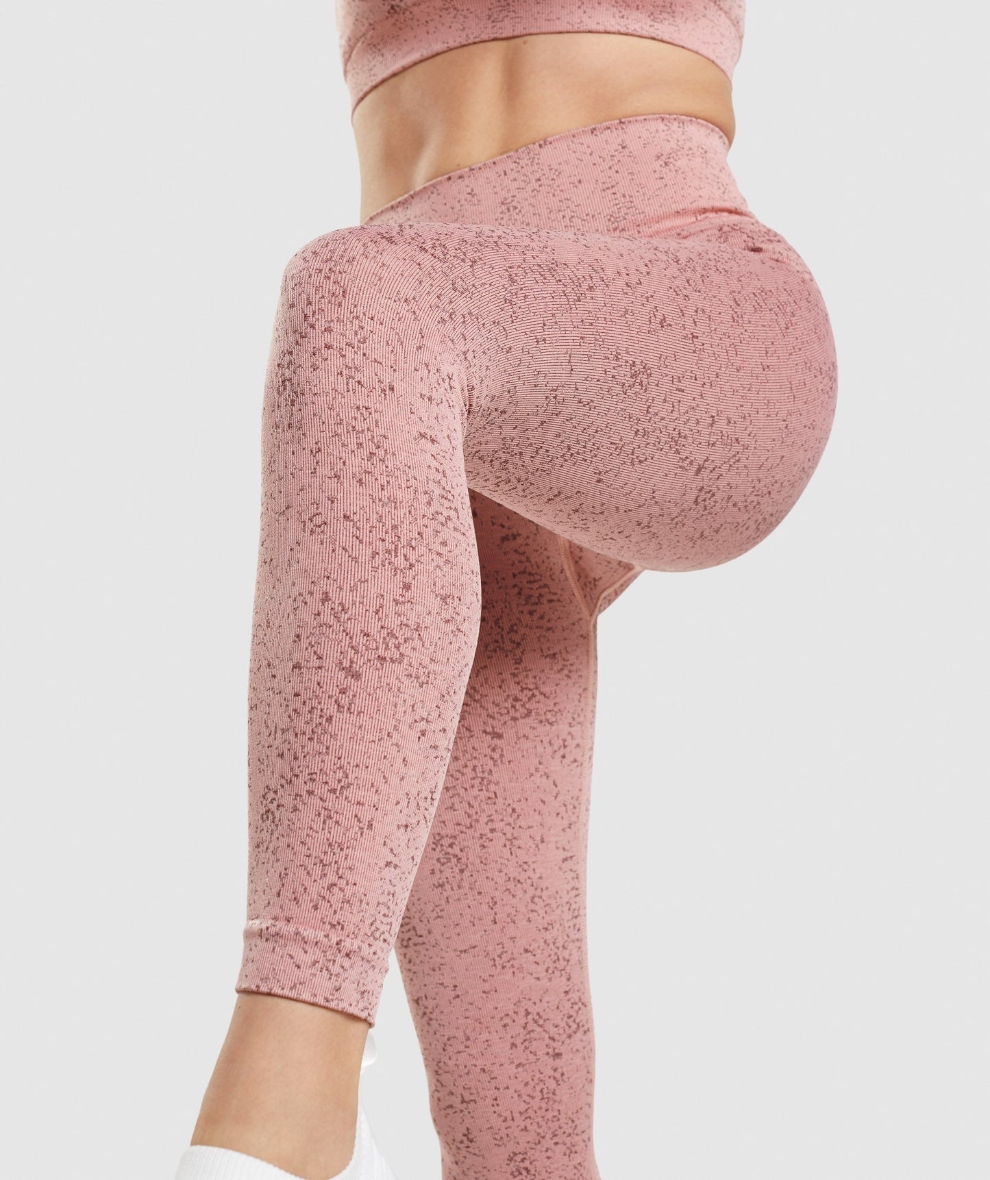 Gymshark Adapt Fleck x Whitney Leggings - Mineral | Paige Pink