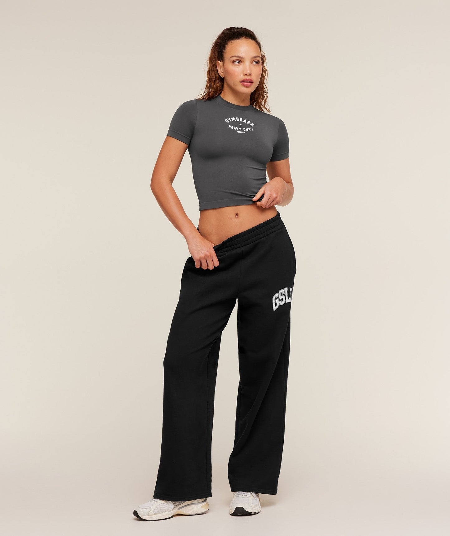Gymshark Heavy Duty Seamless T-Shirt - Grey