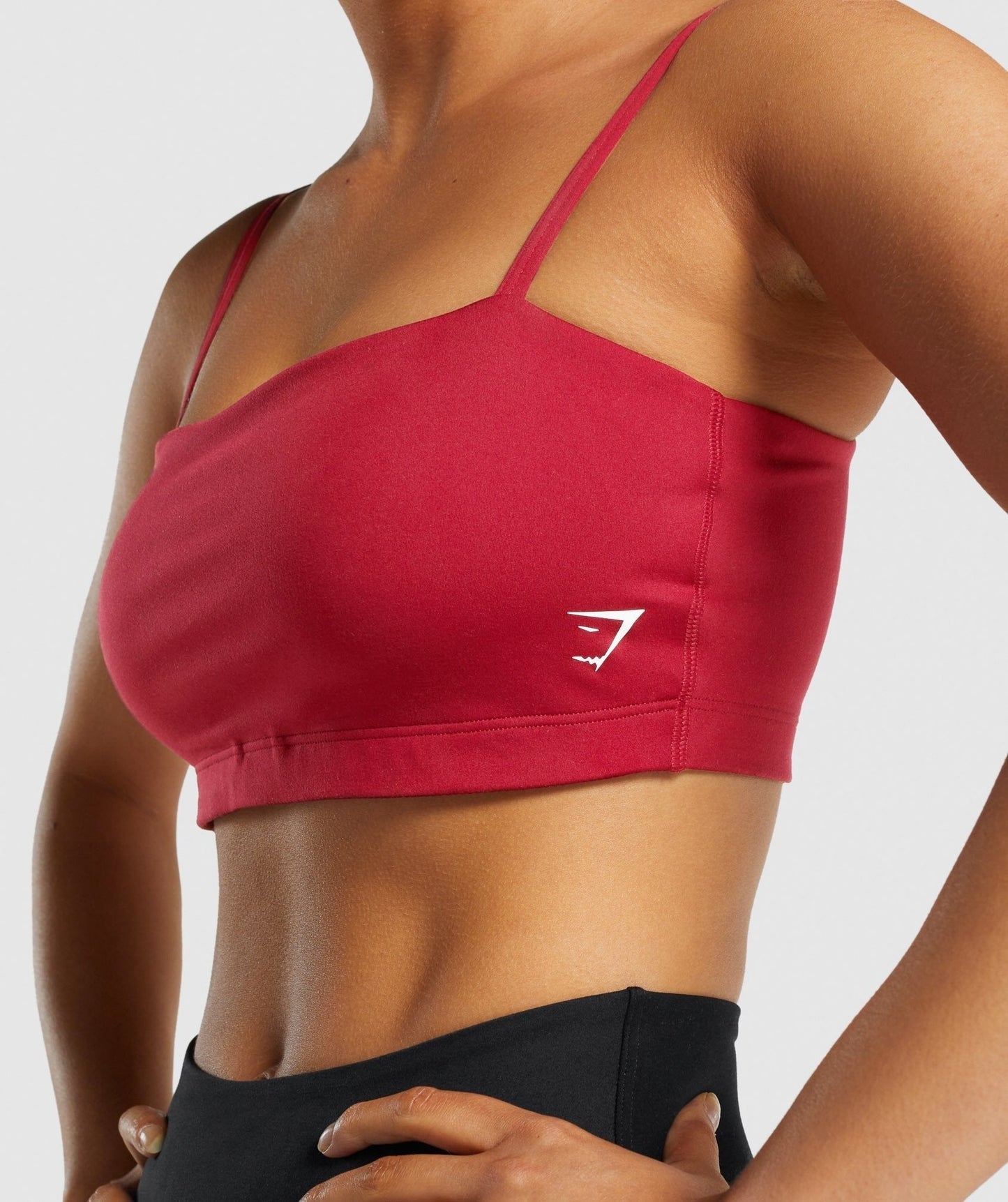 Gymshark Training Bandeau - Burgundy