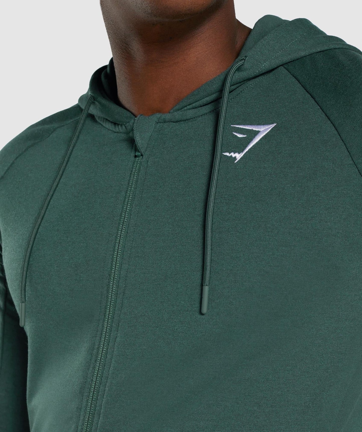 Gymshark Critical 2.0 Zip Up Hoodie - Dark Green