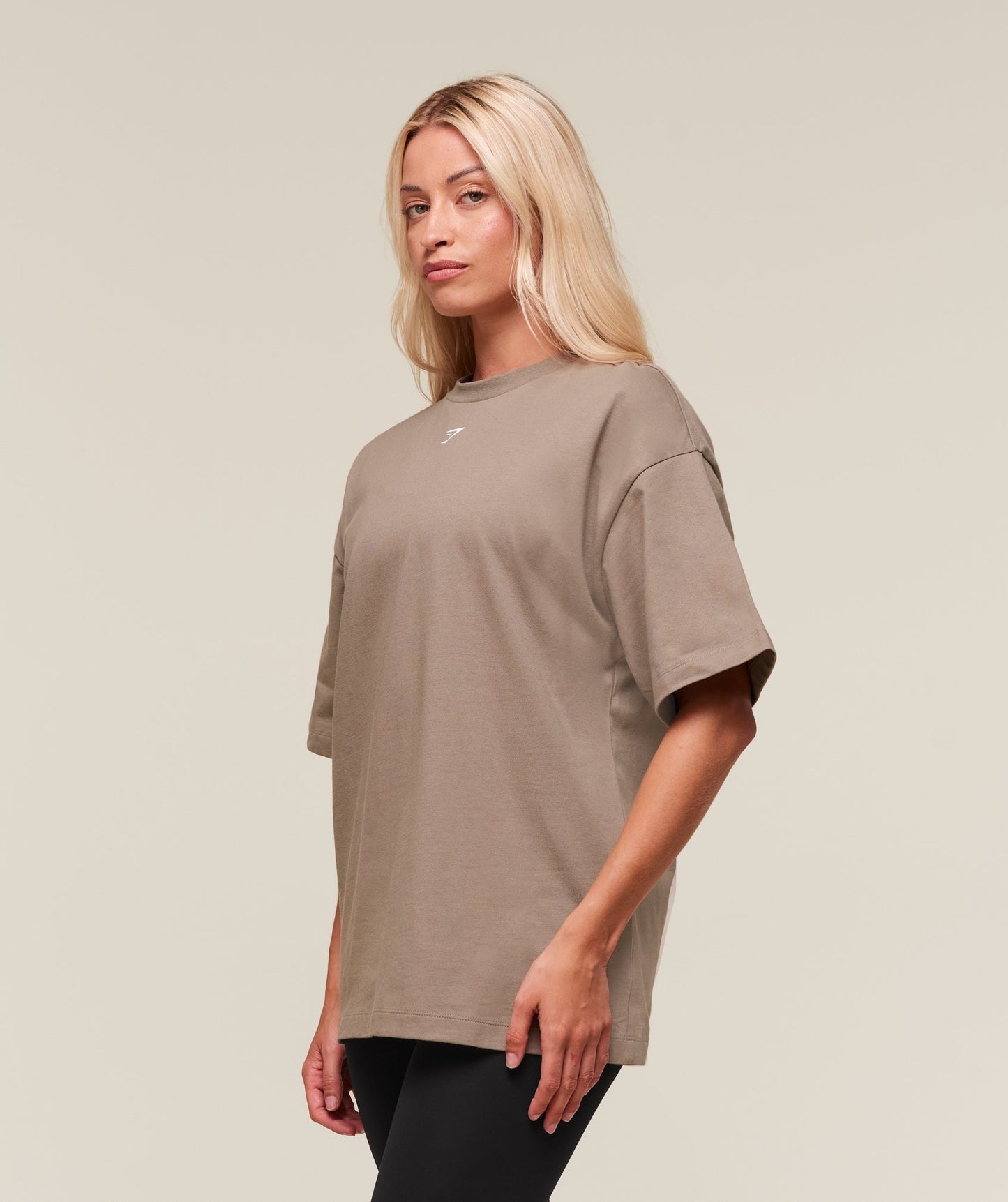 Gymshark We Do Gym Graphic Oversized T-Shirt - Lifestyle Brown