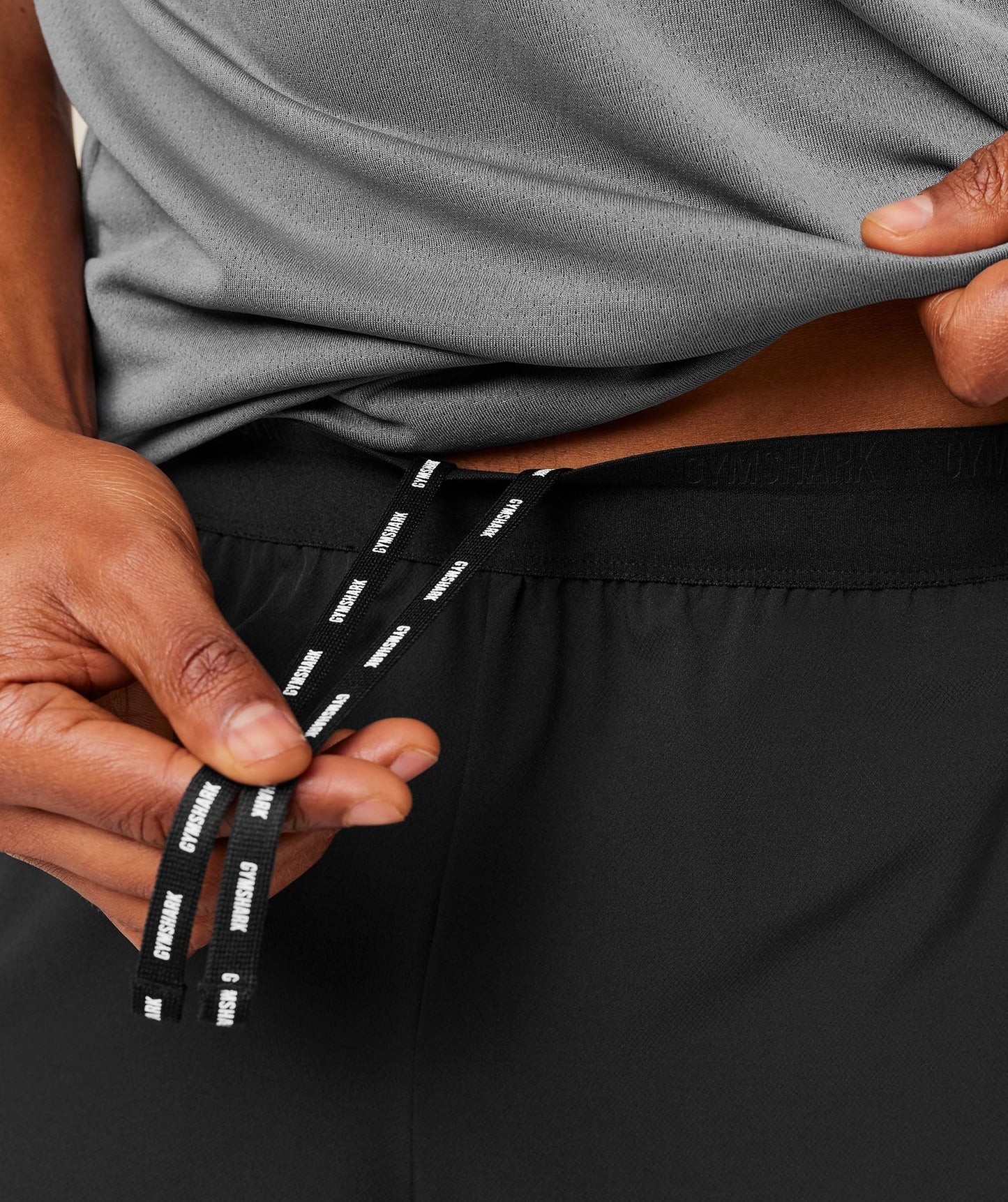 Gymshark Sport Hybrid 6" Shorts - Black
