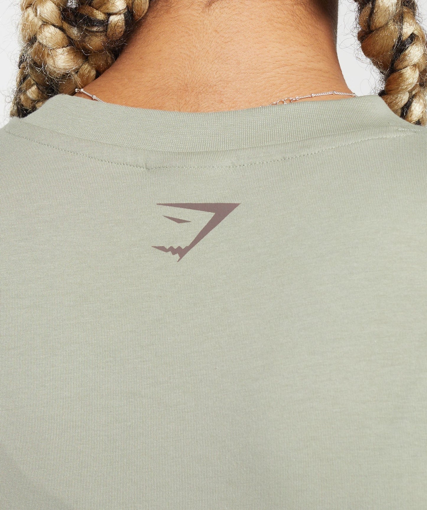 Gymshark Built Oversized T-Shirt - Stone Grey