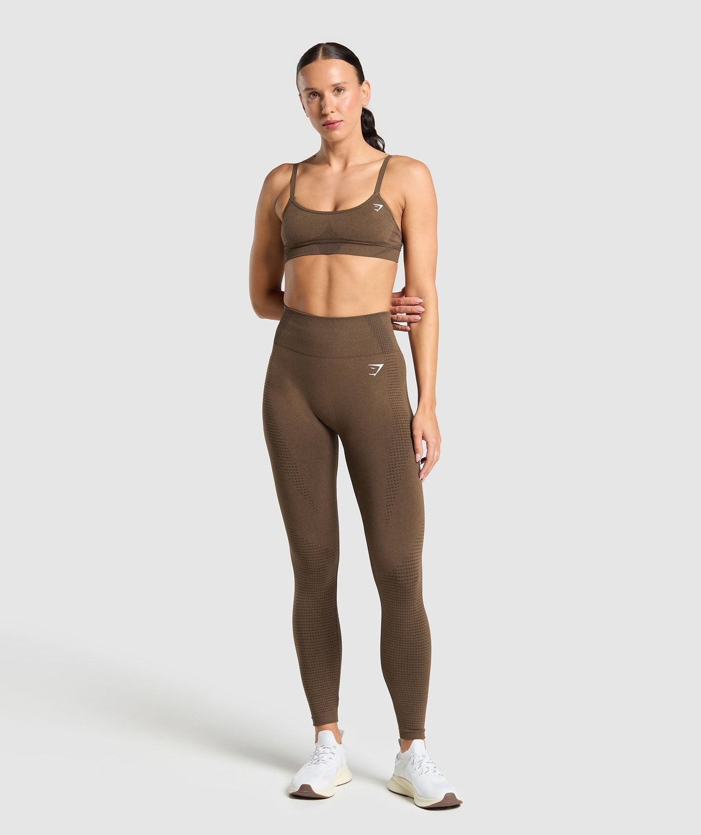 Gymshark Vital Tall Leggings - Espresso Marl