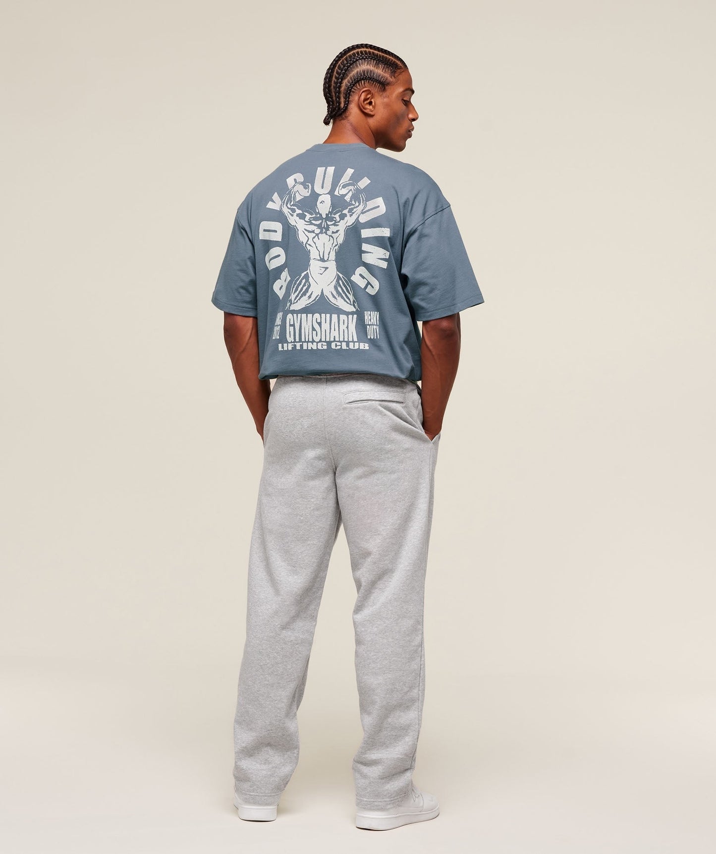 Gymshark Lifting Club Flex T-Shirt - Iron Blue