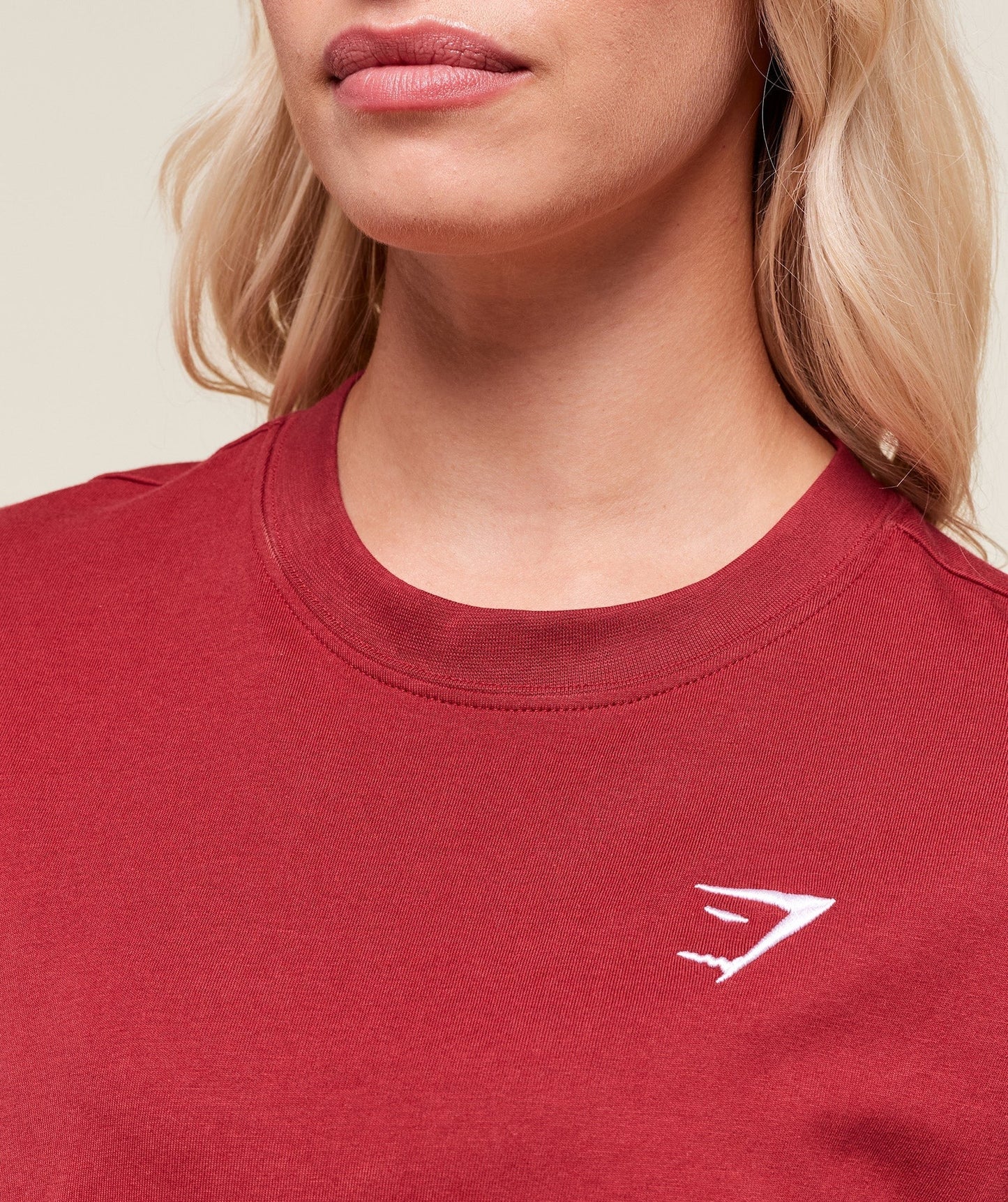 Gymshark Training Oversized T-Shirt - Athletic Burgundy
