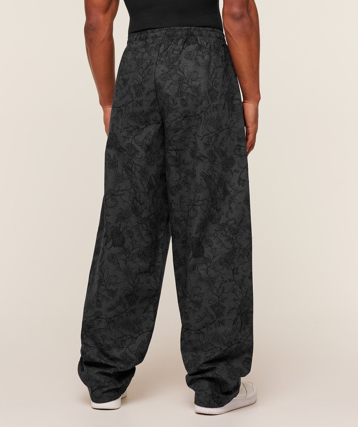 Gymshark Straight Leg Pumper Pants - Black/Grey