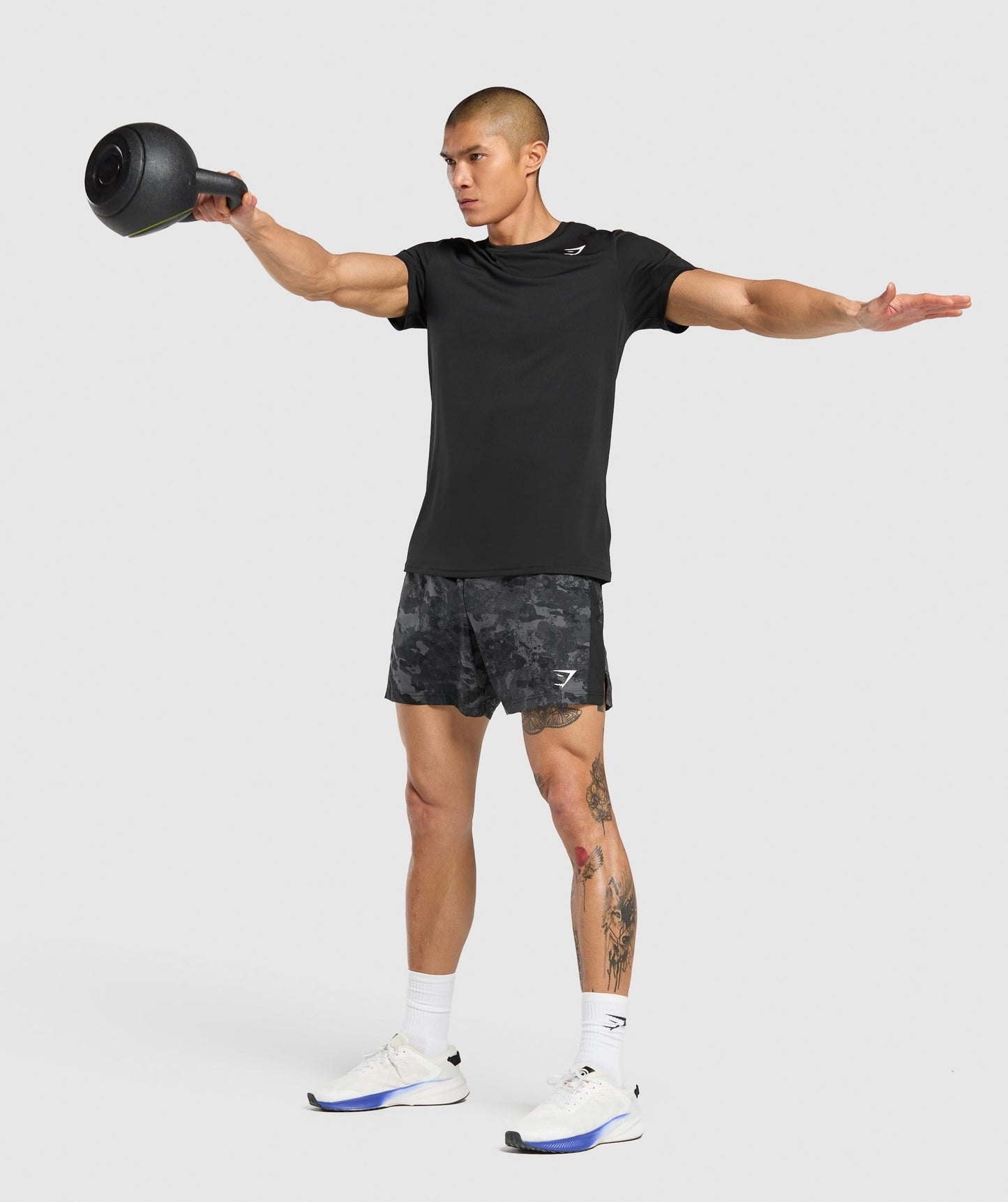 Gymshark Sport 5" Shorts - Graphite Grey/Black
