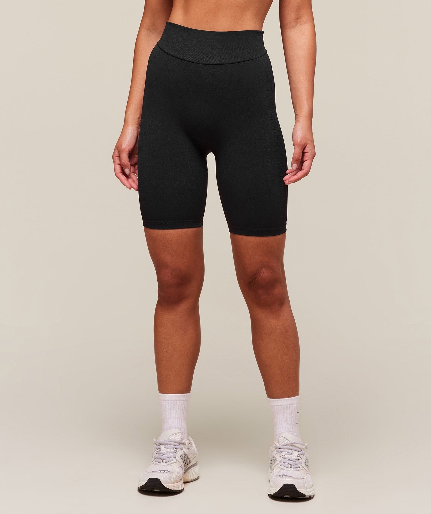 Gymshark everywear Warp Knit Cycling Shortss - Black
