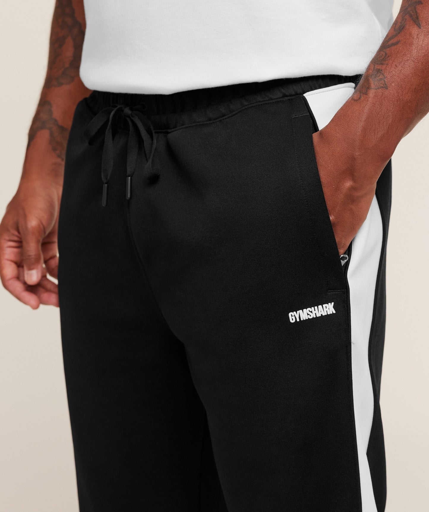 Gymshark Tricot Track Pants - Black