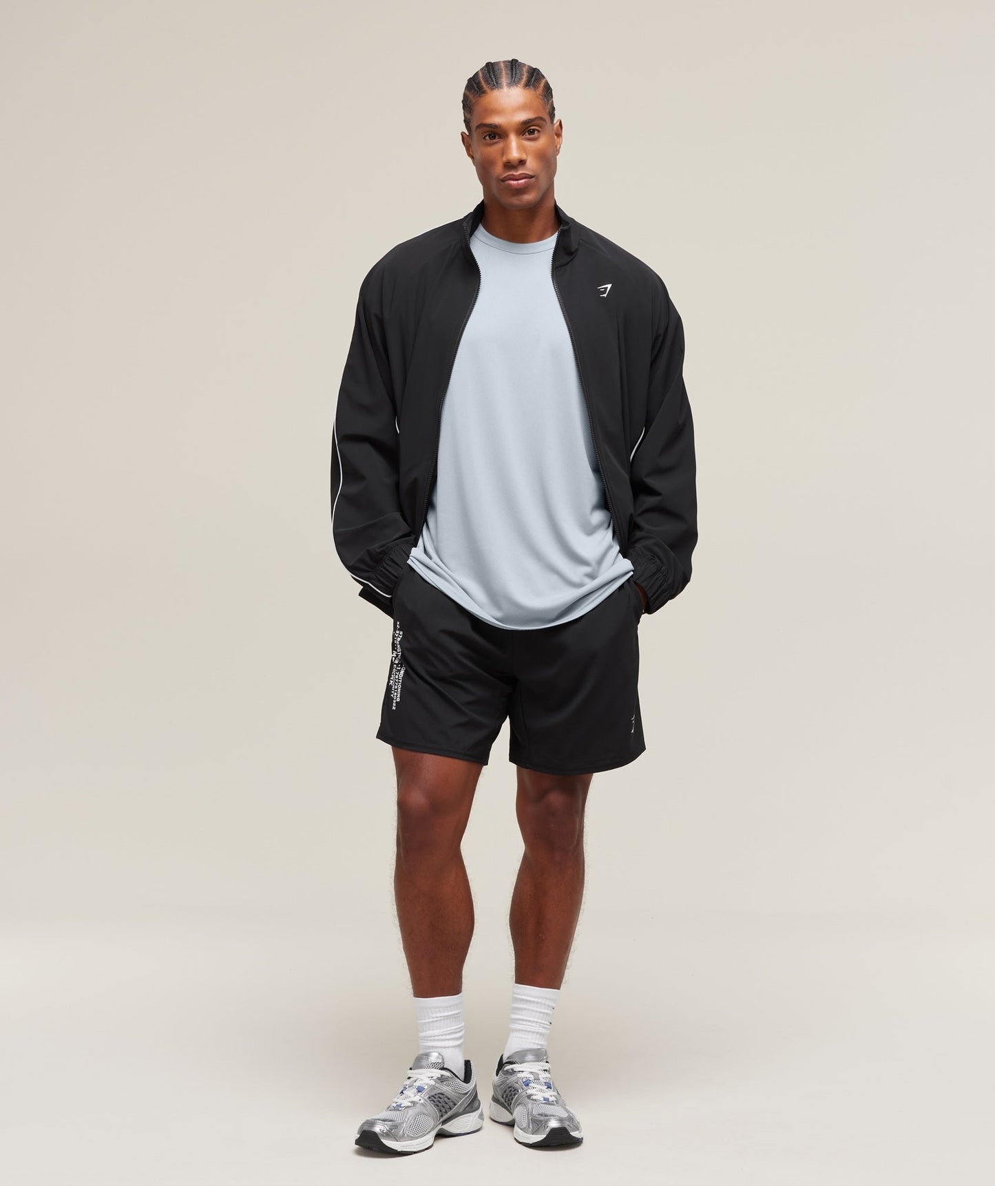 Gymshark Arrival Oversized T-Shirt - Metal Purple
