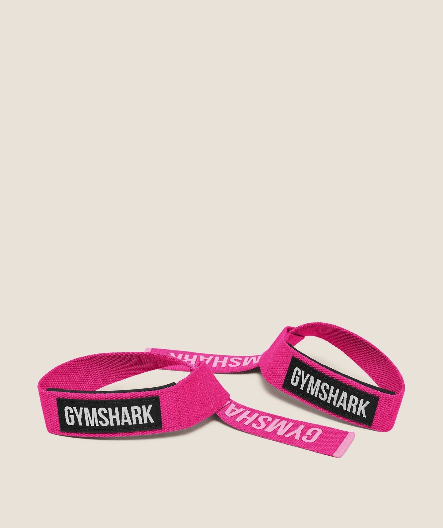 Gymshark Silicone Lifting Straps - Super-Set Pink/Focus Pink