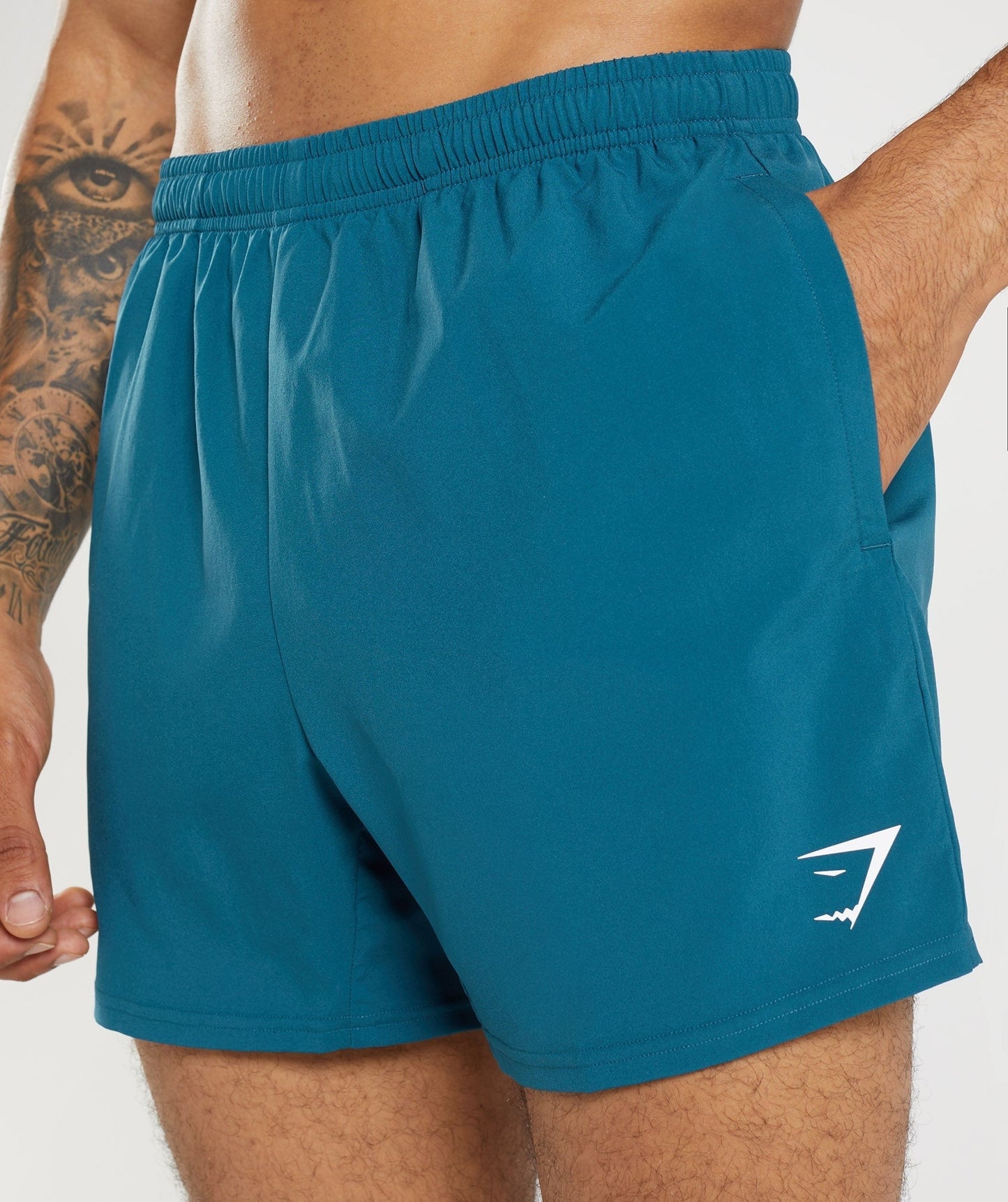 Gymshark Arrival 5" Shorts - Atlantic Blue