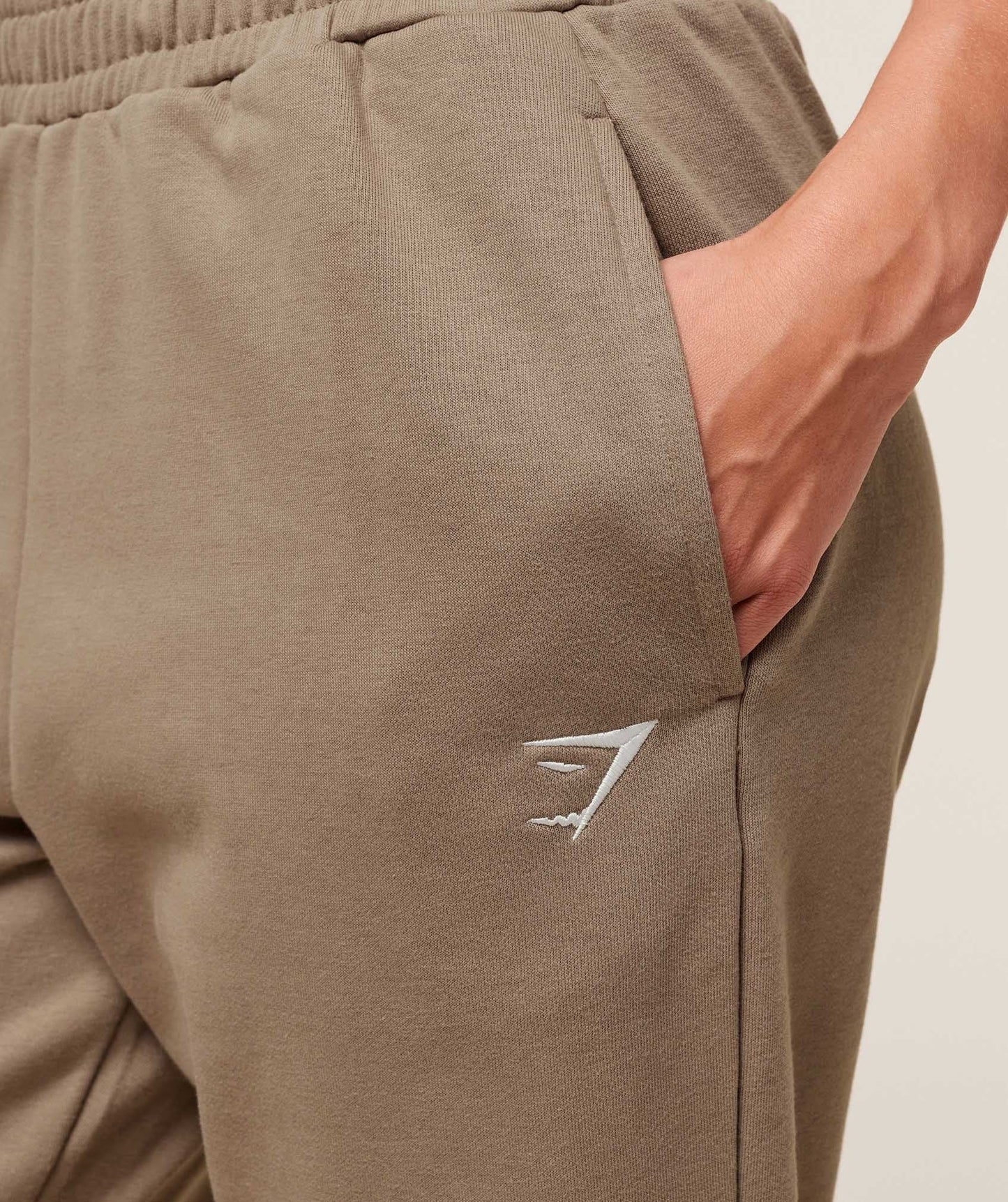 Gymshark Training Regular Fleece Joggers - Lifestyle Brown