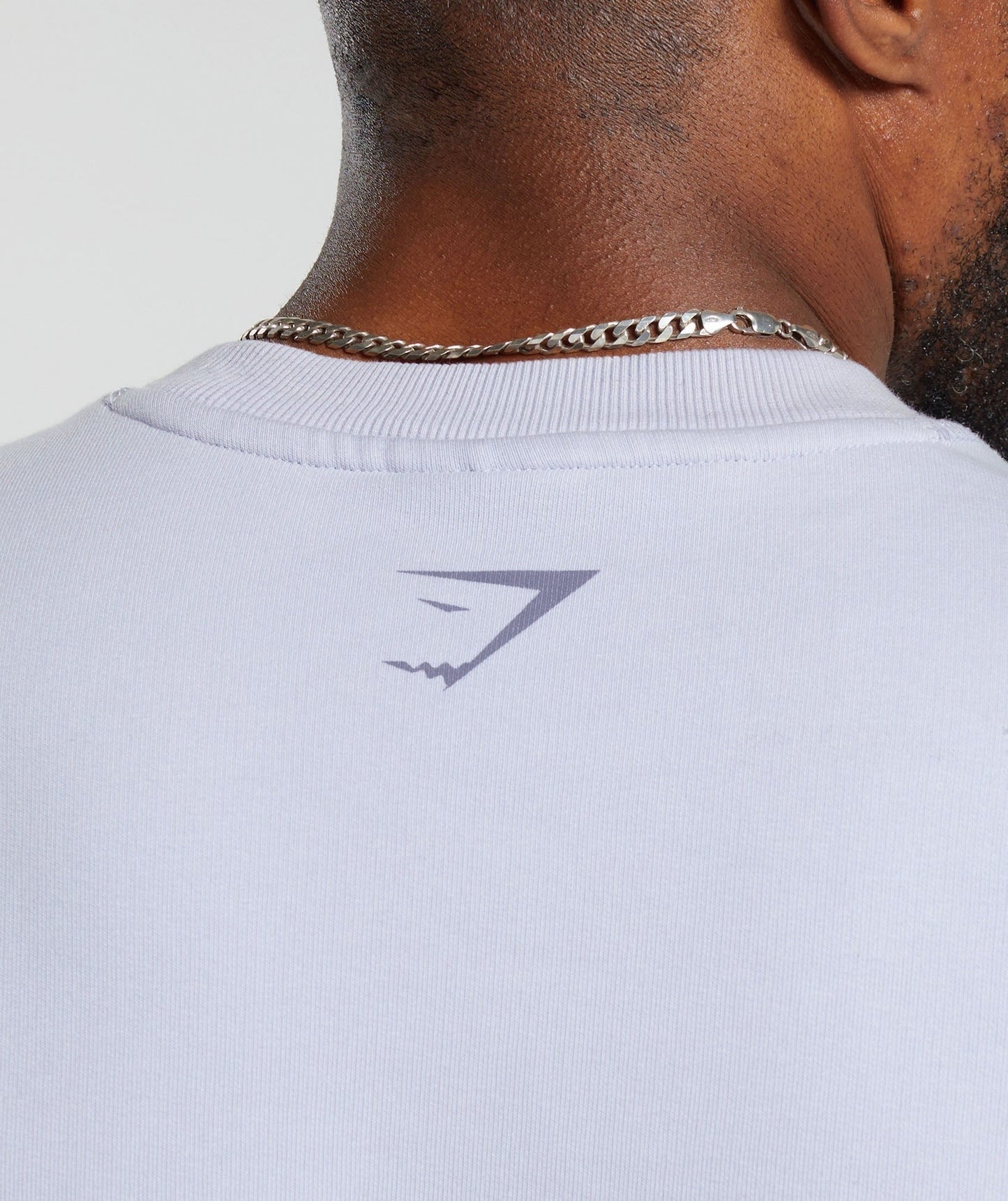 Gymshark Heritage Washed Short Sleeve Crew - Silver Lilac