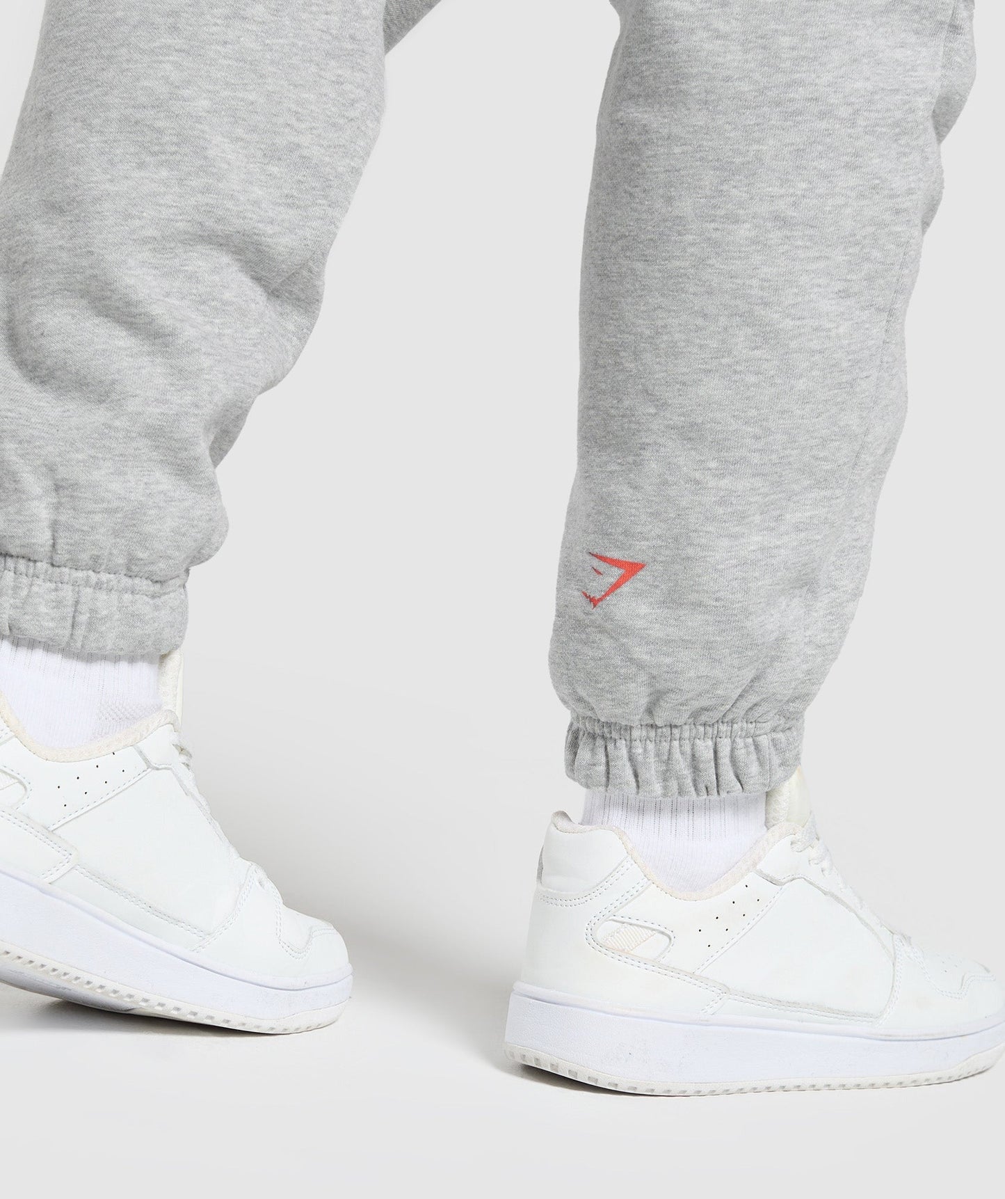 Gymshark Strength Department Graphic Joggers - Light Grey Core Marl